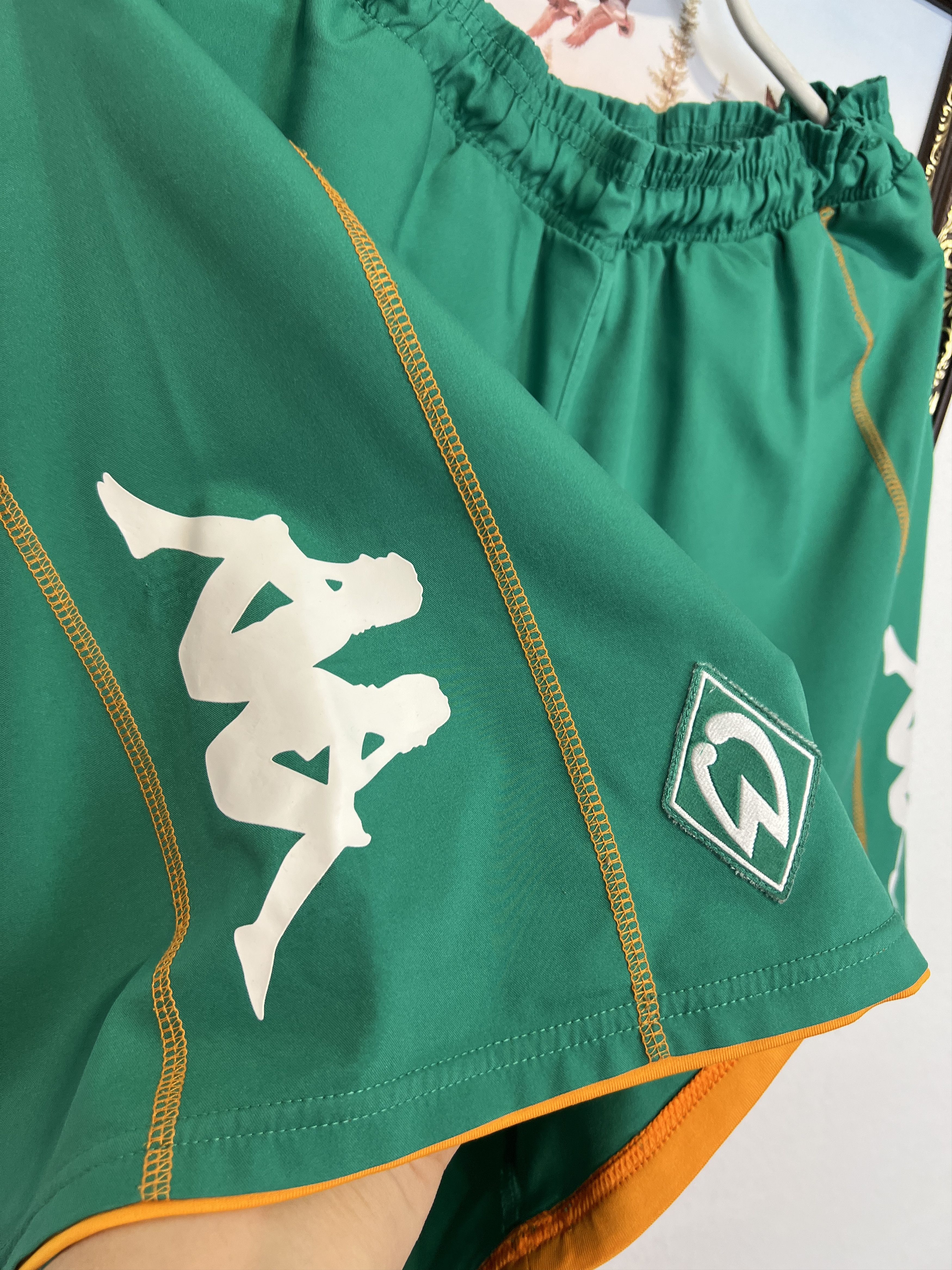 Kappa Vintage 2000's Kappa Werder Football Shorts Soccer Athletic Size US 36 / EU 52 - 6 Thumbnail