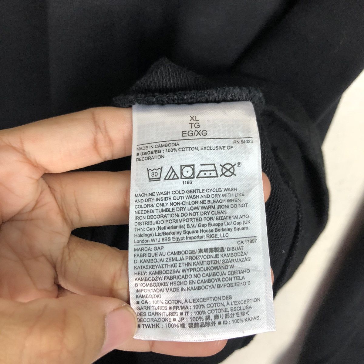 Gap × Japanese Brand Vintage Gap 1969 Streetwear Sweatshirt Rare 60s Size US L / EU 52-54 / 3 - 12 Thumbnail