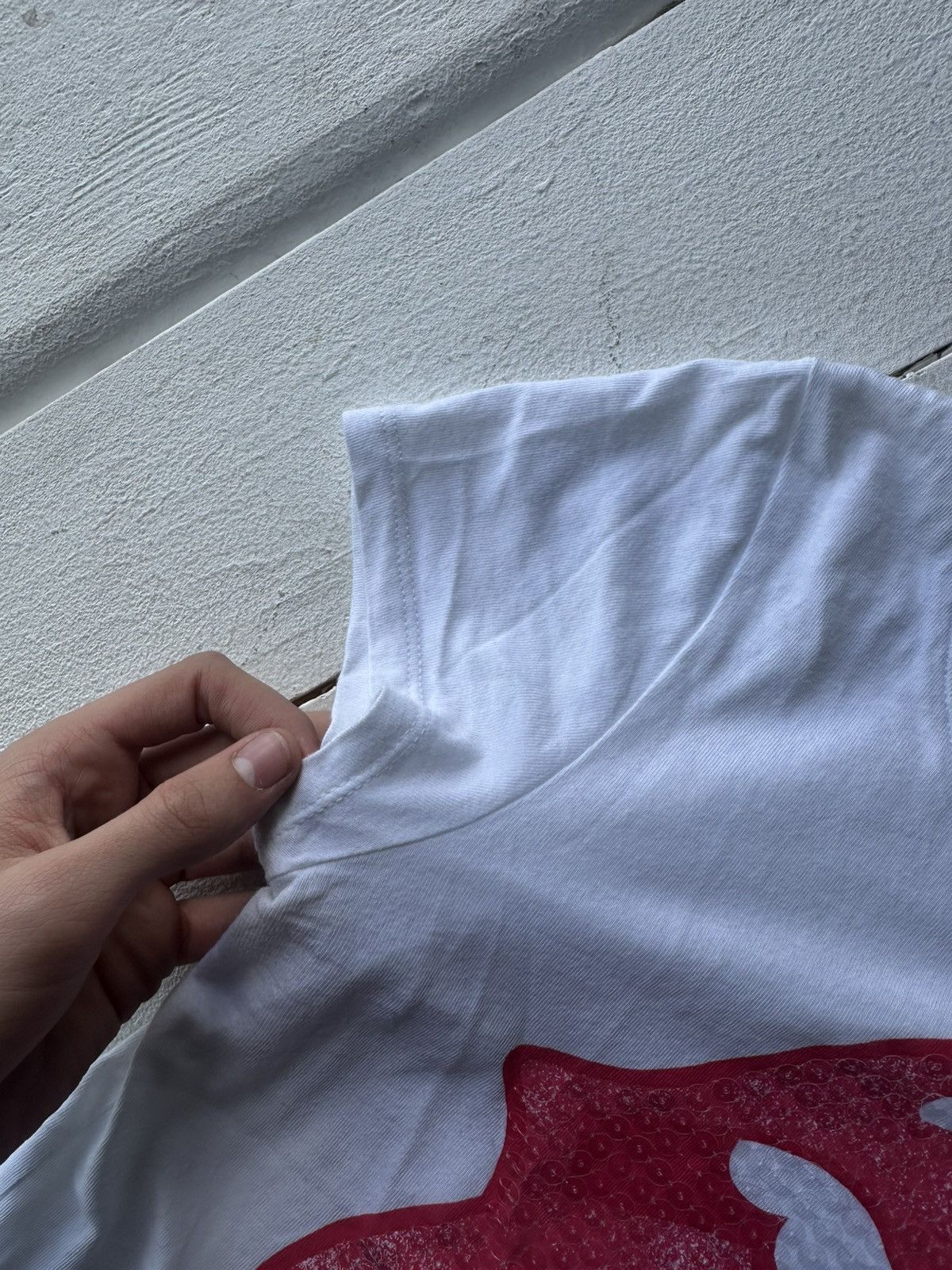 Band Tees 🚨 ROLLING STONES 2012 BIG LOGO PINK WHITE TEE WOMEN RARE Size S / US 4 / IT 40 - 6 Thumbnail