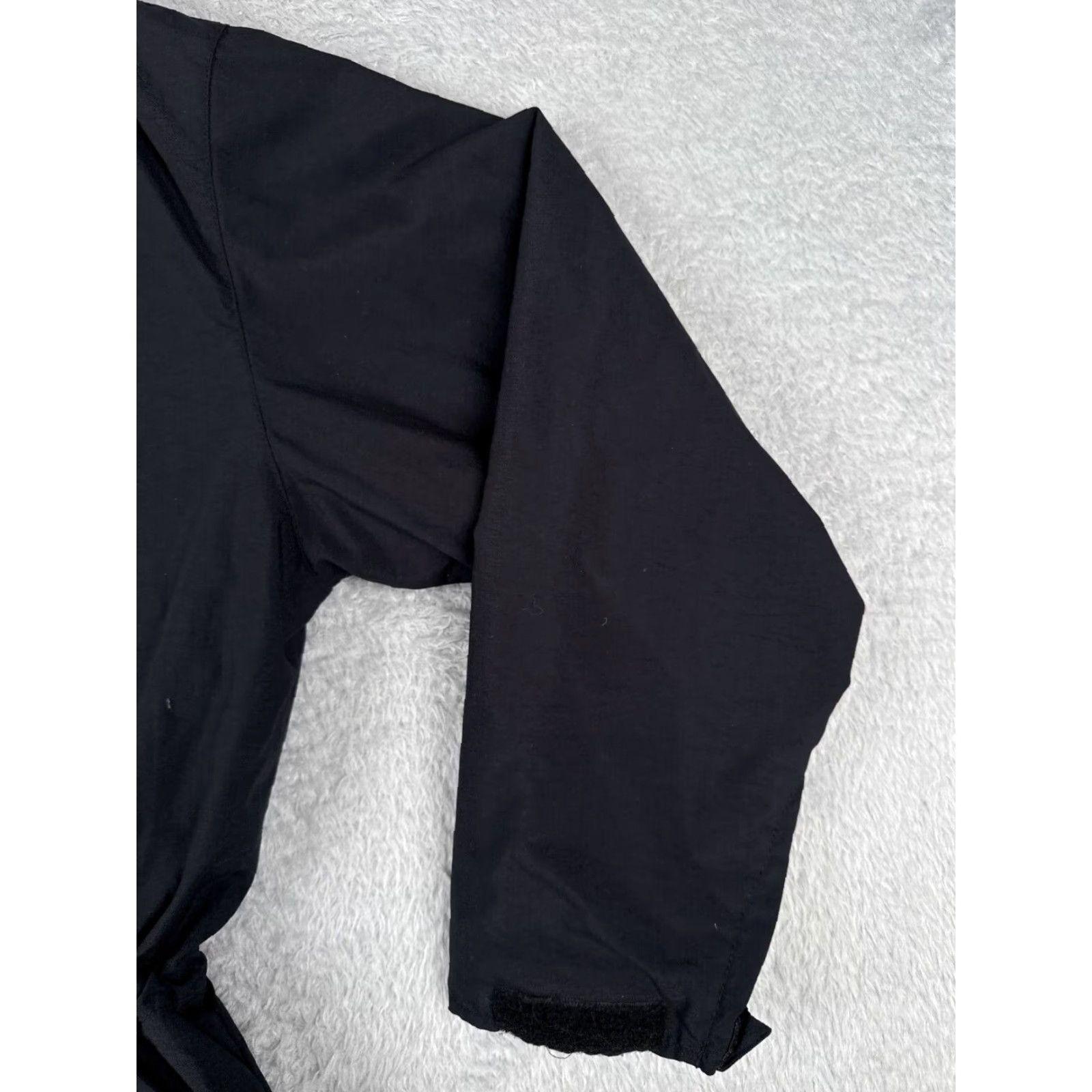 Eddie Bauer Eddie Bauer Jacket Women Medium Black Full Zip Fleece Lined Cinch Polyester Size M / US 6-8 / IT 42-44 - 2 Thumbnail