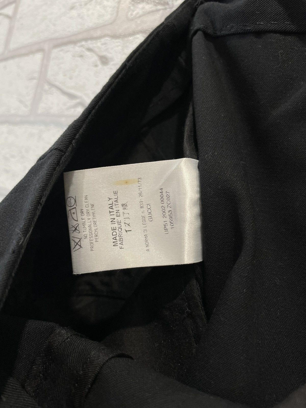 Gucci × Tom Ford Vintage Gucci midi black skirt Size 40" / US 18 - 12 Thumbnail