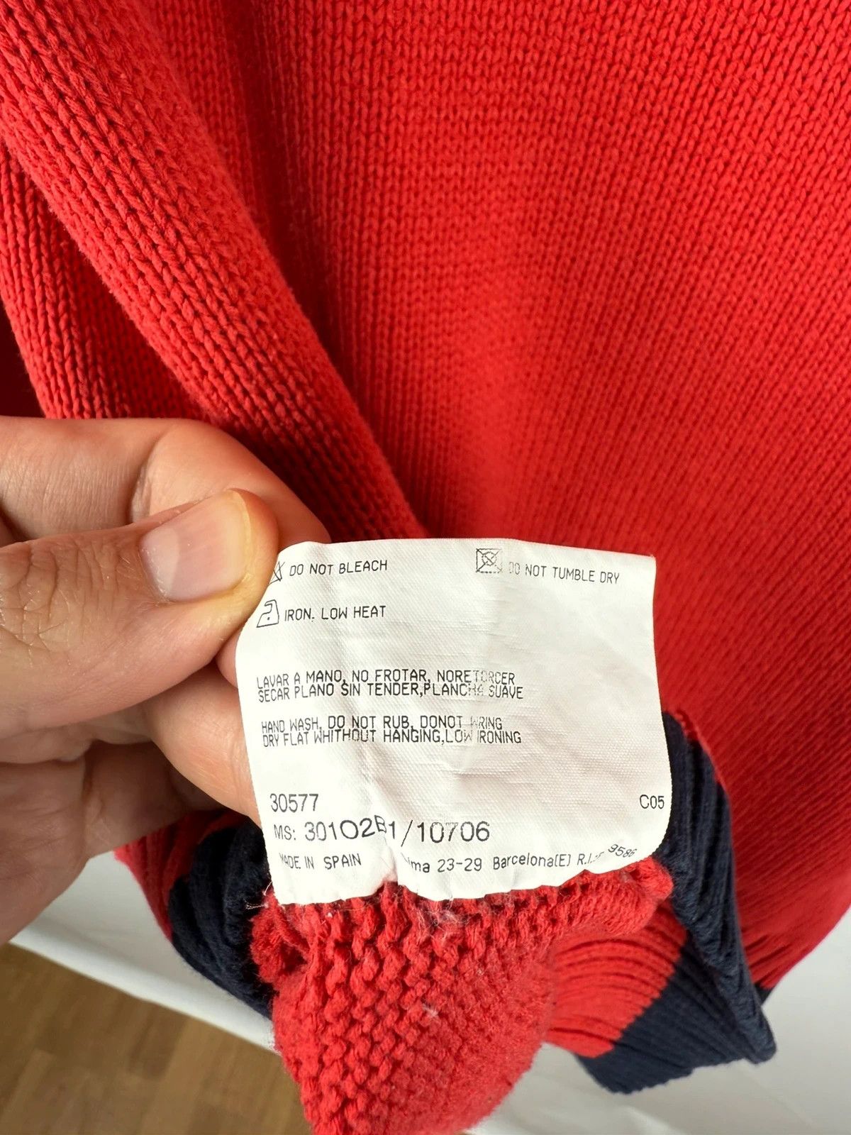Burberry Thomas Burberry Knit Jumper 1/4 Zip Cotton size M Size US M / EU 48-50 / 2 - 11 Thumbnail