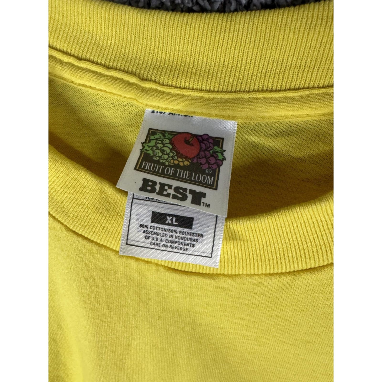 Fruit Of The Loom VINTAGE Rio Las Vegas Shirt Mens XL Yellow Casino Promo Fruit Of The Loom 90s Size US XL / EU 56 / 4 - 7 Thumbnail