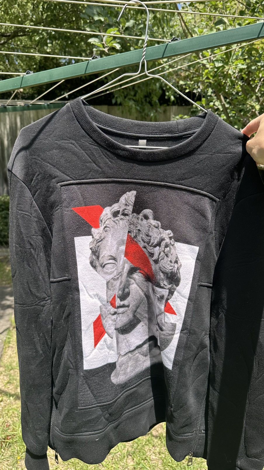 Neil Barrett Neil Barrett Marble Bust Sweater Size US M / EU 48-50 / 2 - 2 Thumbnail
