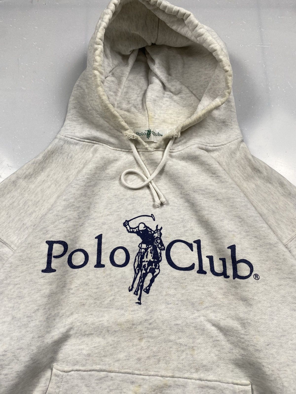 Beverly Hills Polo Club Vintage 90s Polo Club Distressed Boxy Pullover Size US M / EU 48-50 / 2 - 2 Thumbnail