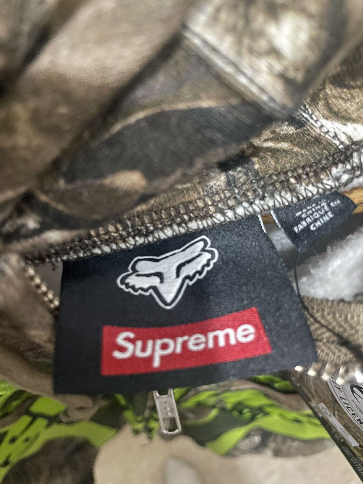 Supreme Supreme fox hoodie factory team real tree size medium brand Size US M / EU 48-50 / 2 - 8 Thumbnail