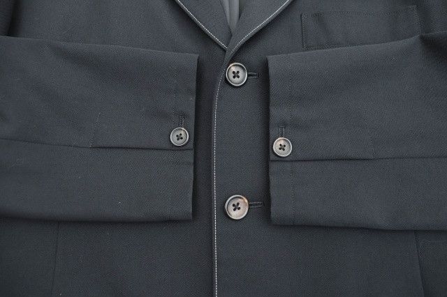 Yohji Yamamoto YOHJI YAMAMOTO POUR HOMME 97AW Wool Tailored Jacket Size US M / EU 48-50 / 2 - 4 Thumbnail