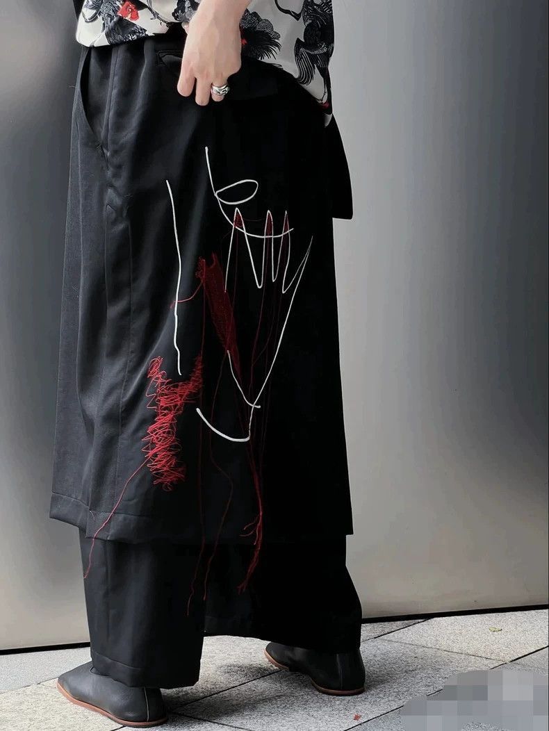 Yohji Yamamoto Yohji Yamamoto Yamamoto 22ss Miyazawa Rie Patchwork Skirt P Size US 34 / EU 50 - 1 Thumbnail