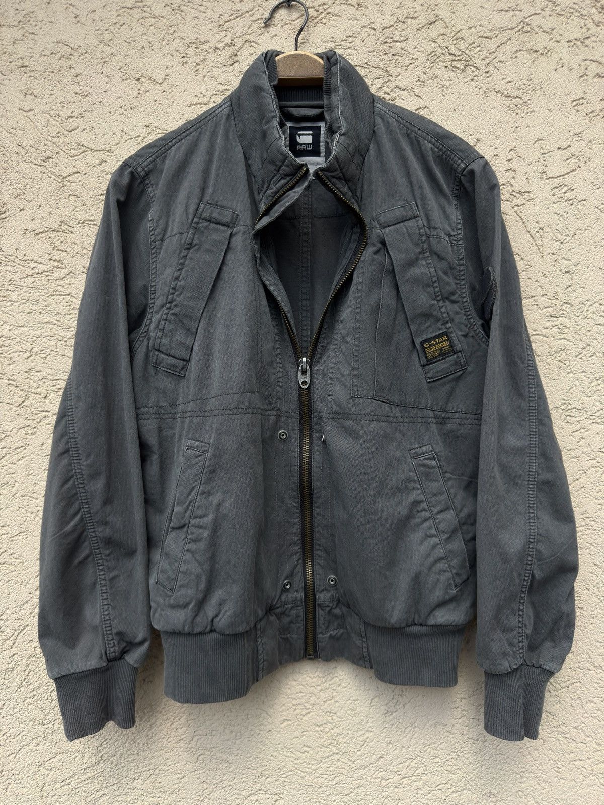 G-Star G-Star Raw Multi-pocket Cargo Military Jacket Bomber Size US M / EU 48-50 / 2 - 1 Thumbnail