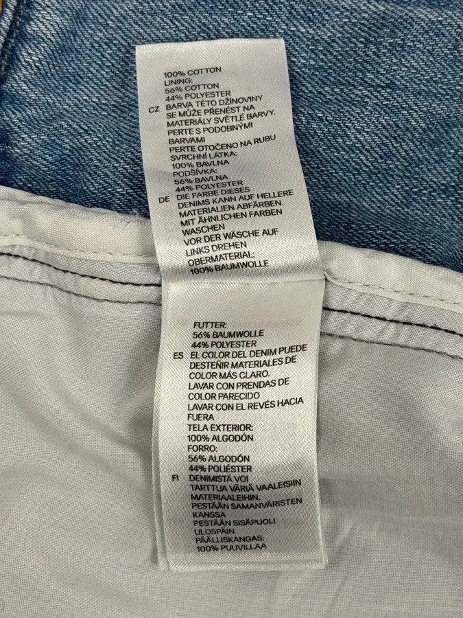 Maison Margiela 2012 Maison Margiela H&M Blue Distressed Denim Jacket Size US S / EU 44-46 / 1 - 13 Thumbnail