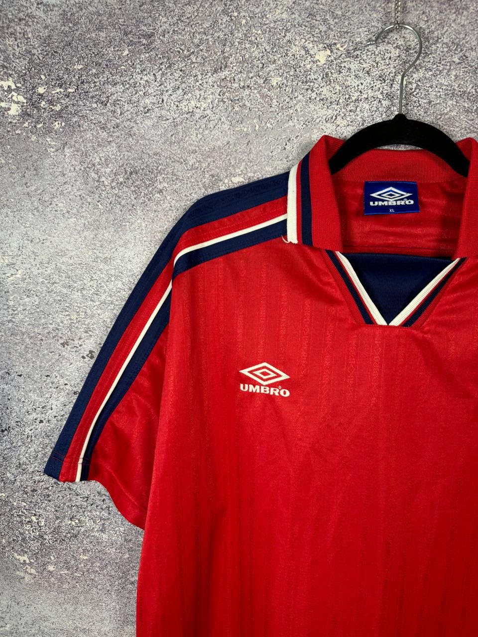Umbro 90's England National Team 1992 Umbro Soccer Jersey Size US XL / EU 56 / 4 - 3 Thumbnail