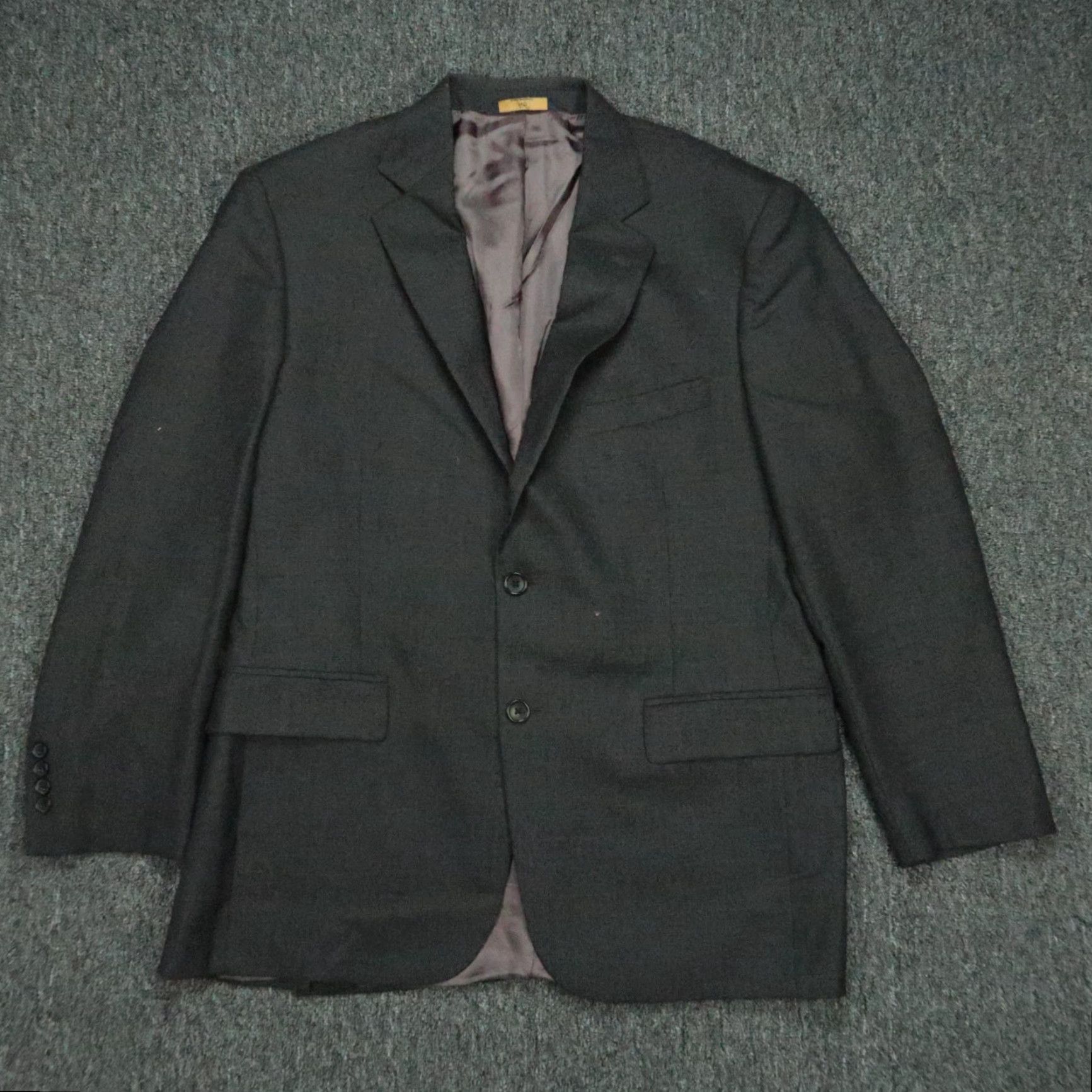 Brooks Brothers Brooks Brothers Blazer Mens 41R Gray Wool Madison Fit Sport Coat Size 42R - 2 Thumbnail