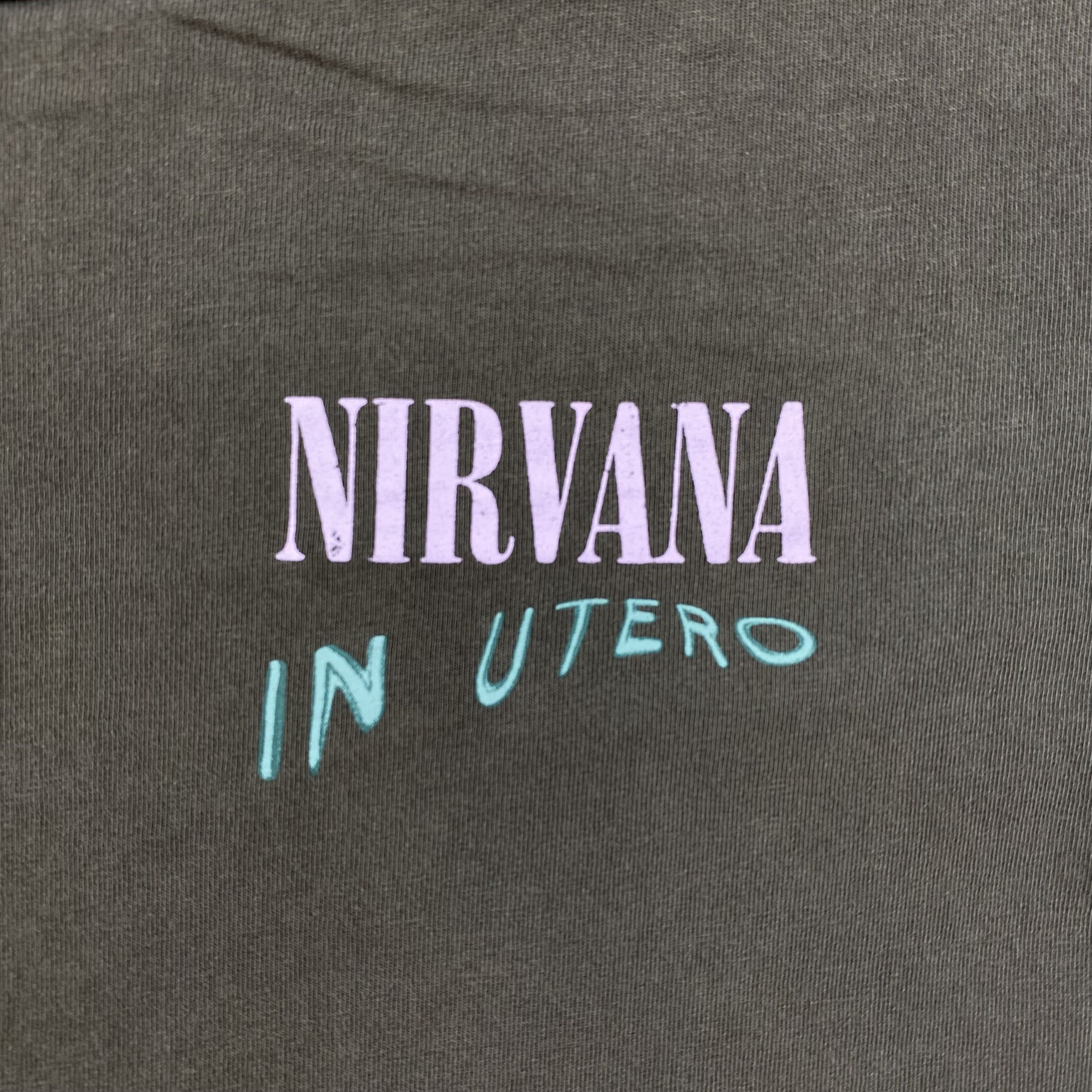 Band Tees Nirvana in utero x gap tshirt - N039 Size US L / EU 52-54 / 3 - 3 Thumbnail