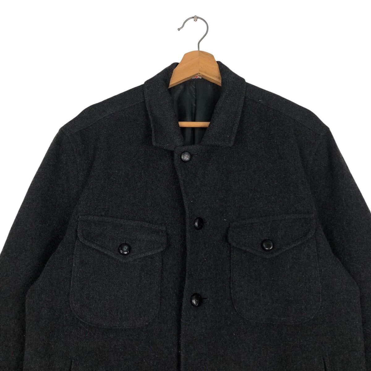 Japanese Brand 📌Gore Windstopper Wool Chore Jacket Pocket Issey Miyake Size US M / EU 48-50 / 2 - 4 Thumbnail