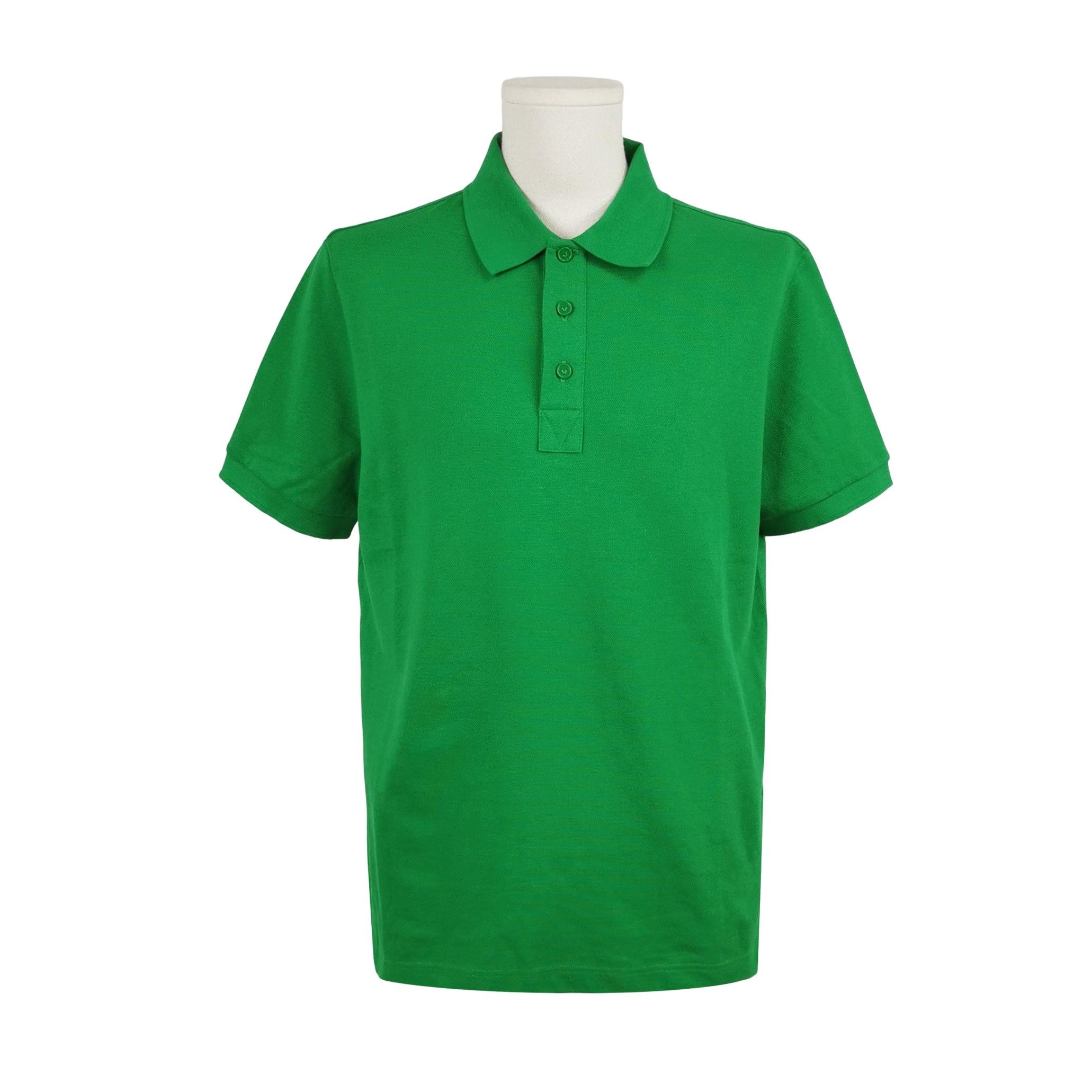 Bottega Veneta Bottega Veneta Green Cotton Polo Shirt Size S Size US S / EU 44-46 / 1 - 1 Thumbnail