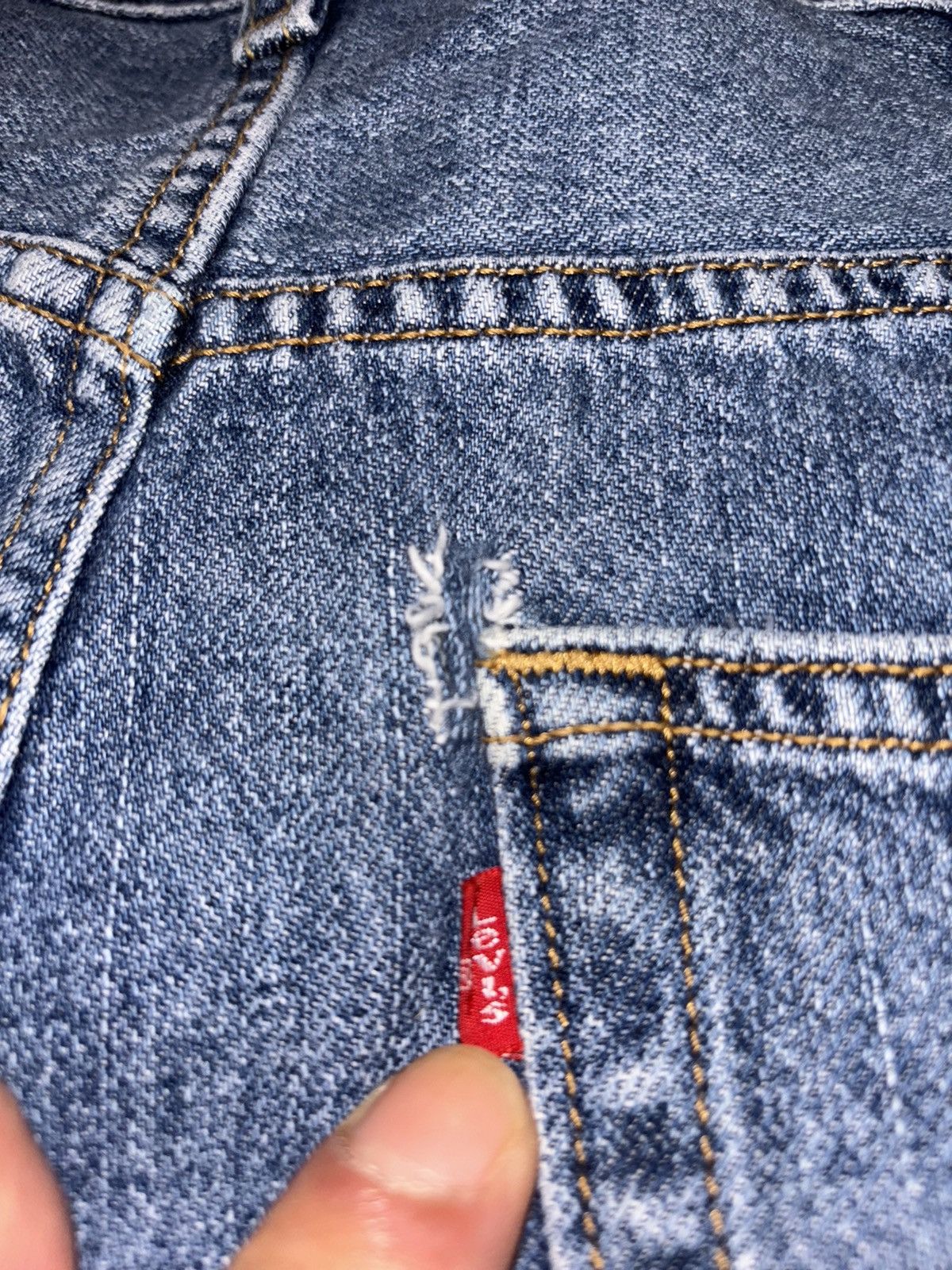 Levi's × Vintage Vintage Levi’s Jean shorts Size US 38 / EU 54 - 5 Thumbnail