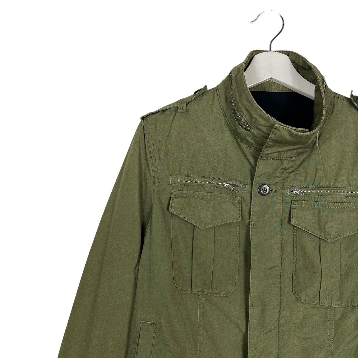 SHIPS 🔥 SHIPS JET BLUE GREEN MILITARY ARMY JACKET MADE IN JAPAN Size US S / EU 44-46 / 1 - 7 Thumbnail