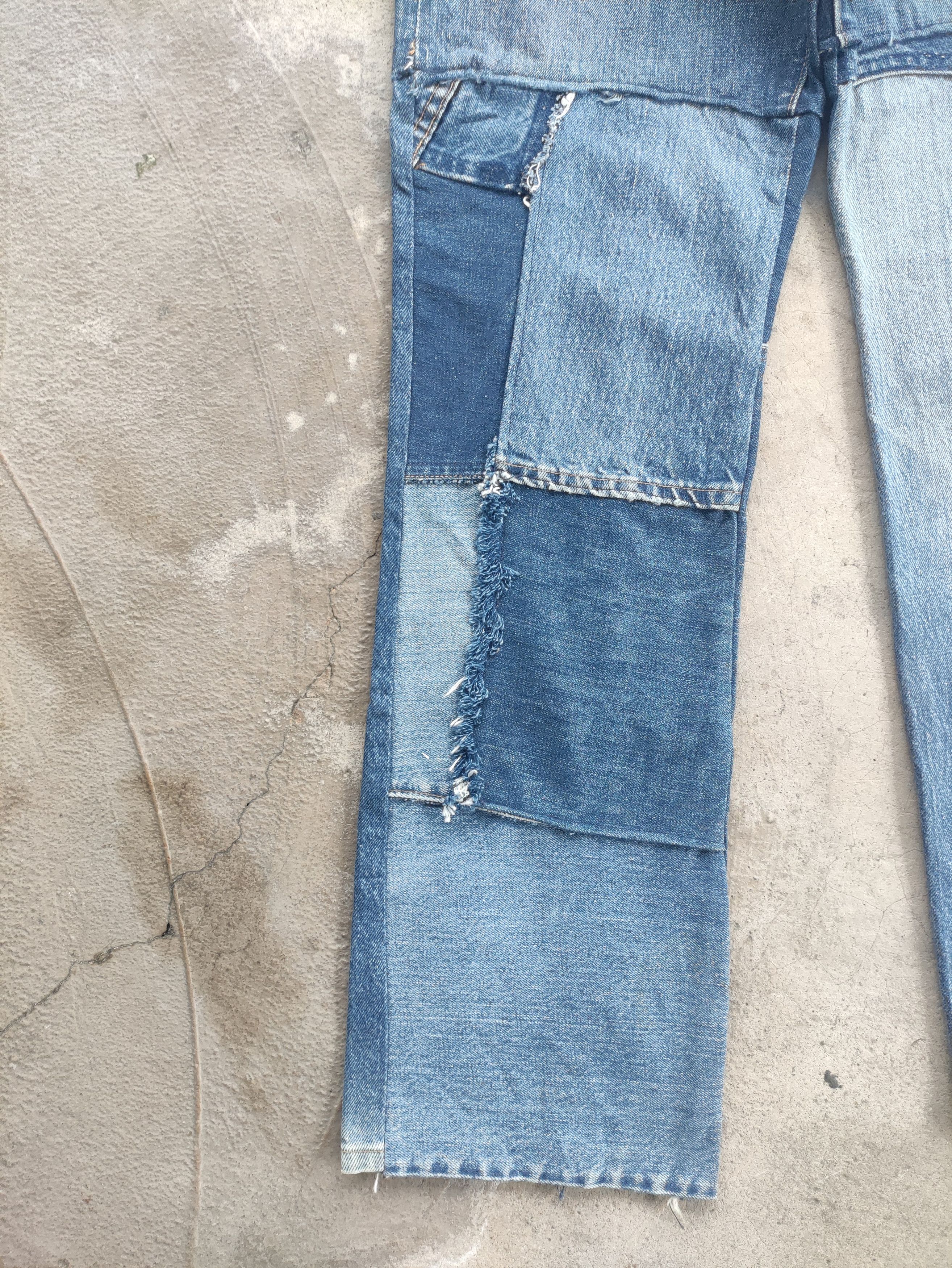 Levi's Vintage Levis 505 60s Petchvork Button No5 W32 Size US 32 / EU 48 - 5 Thumbnail
