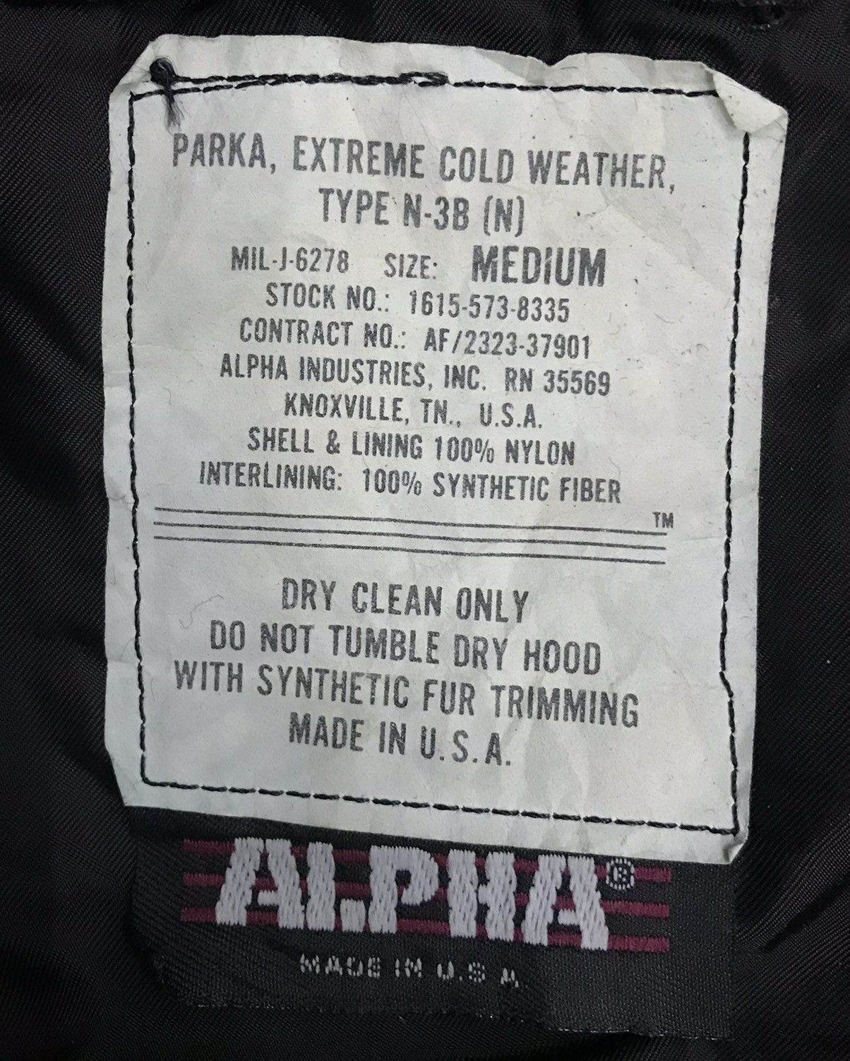 Alpha Industries × Vintage Vintage Alpha Made In Usa Jacket Size US M / EU 48-50 / 2 - 14 Thumbnail