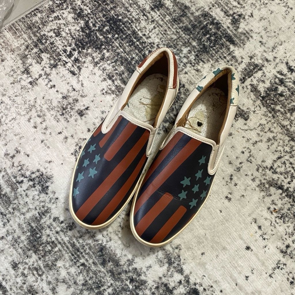 Coach Coach Slip-on sneakers USA Flag edition size 8D Style FG2046 Size US 8 / IT 38 - 3 Thumbnail