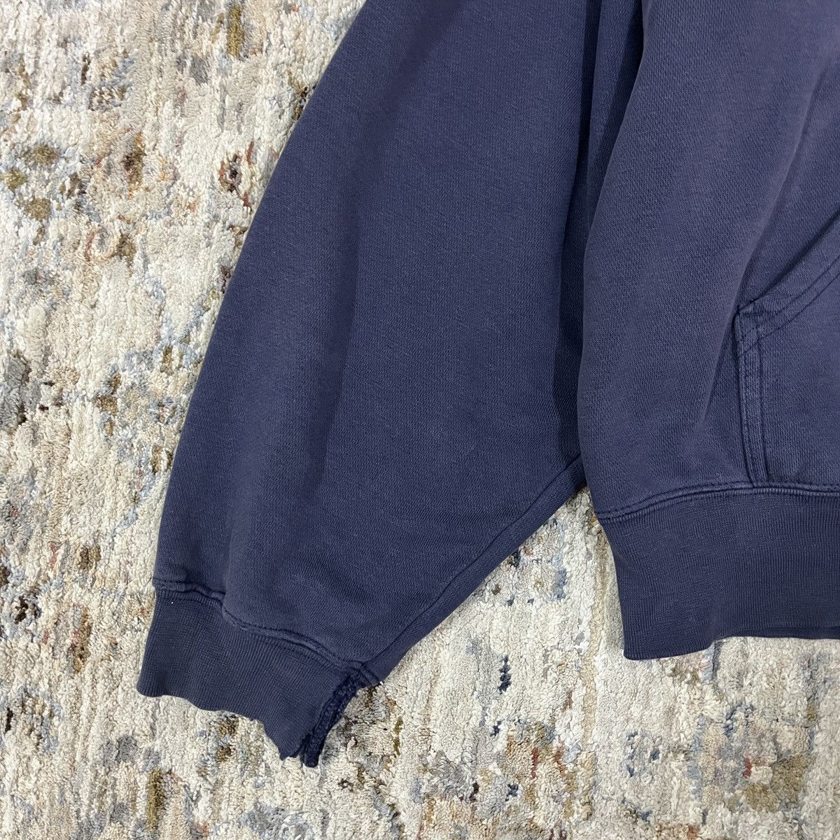 Nike × Vintage Vintage 90s Nike Team Centre Logo Hoodie Size US L / EU 52-54 / 3 - 5 Thumbnail