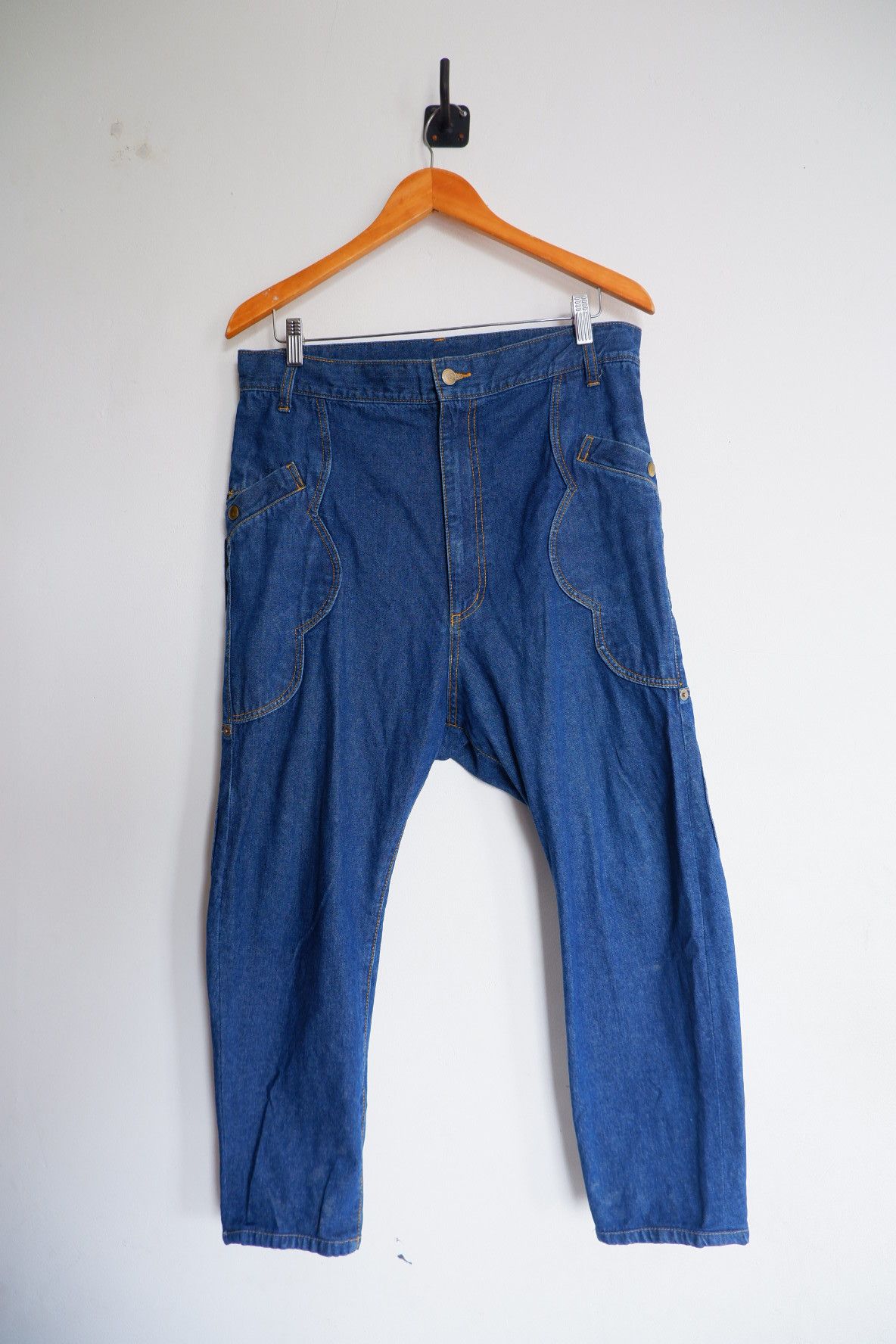mercibeaucoup Mercibeaucoup Drop Crotch Gloves Pocket Jeans Size US 34 / EU 50 - 1 Thumbnail