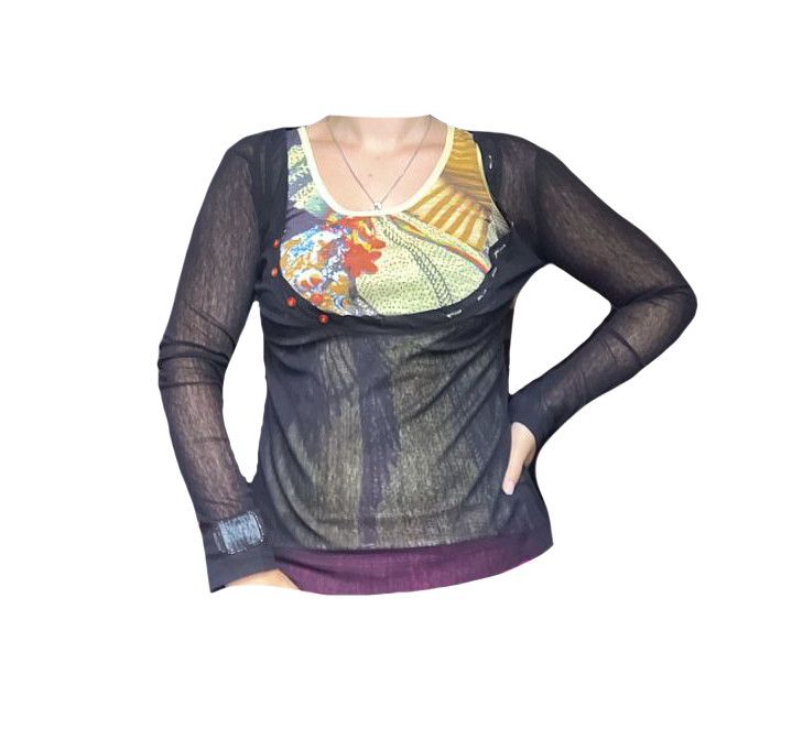 Cop Copine Cop.Copine black longsleeve+tank top sz M made in France New Size M / US 6-8 / IT 42-44 - 8 Thumbnail