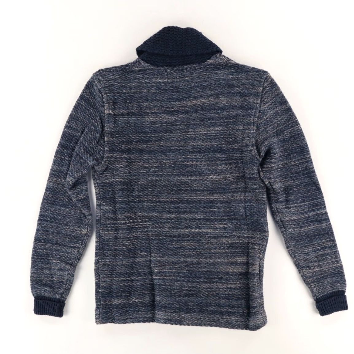 Ralph Lauren Demin Supply Ralph Lauren Full Zip Cardigan Solid Long Sleeve Blue Men's S Shirt Sweater Size US S / EU 44-46 / 1 - 4 Thumbnail