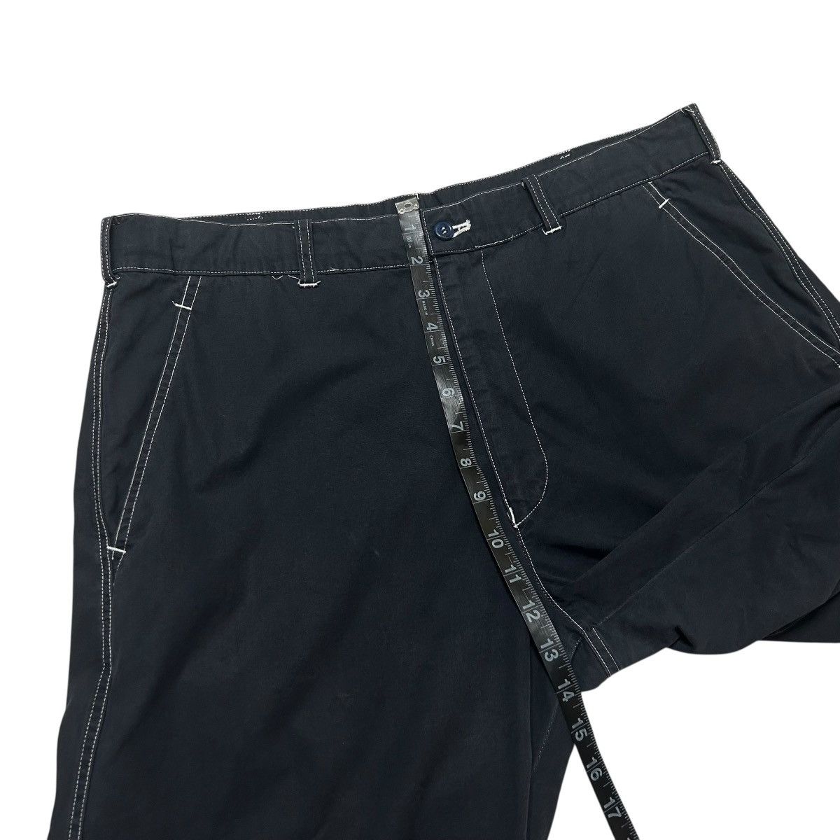 Comme des Garcons 374 90s 99SS comme des garcons homme long pants garment dye Size US 35 - 14 Thumbnail