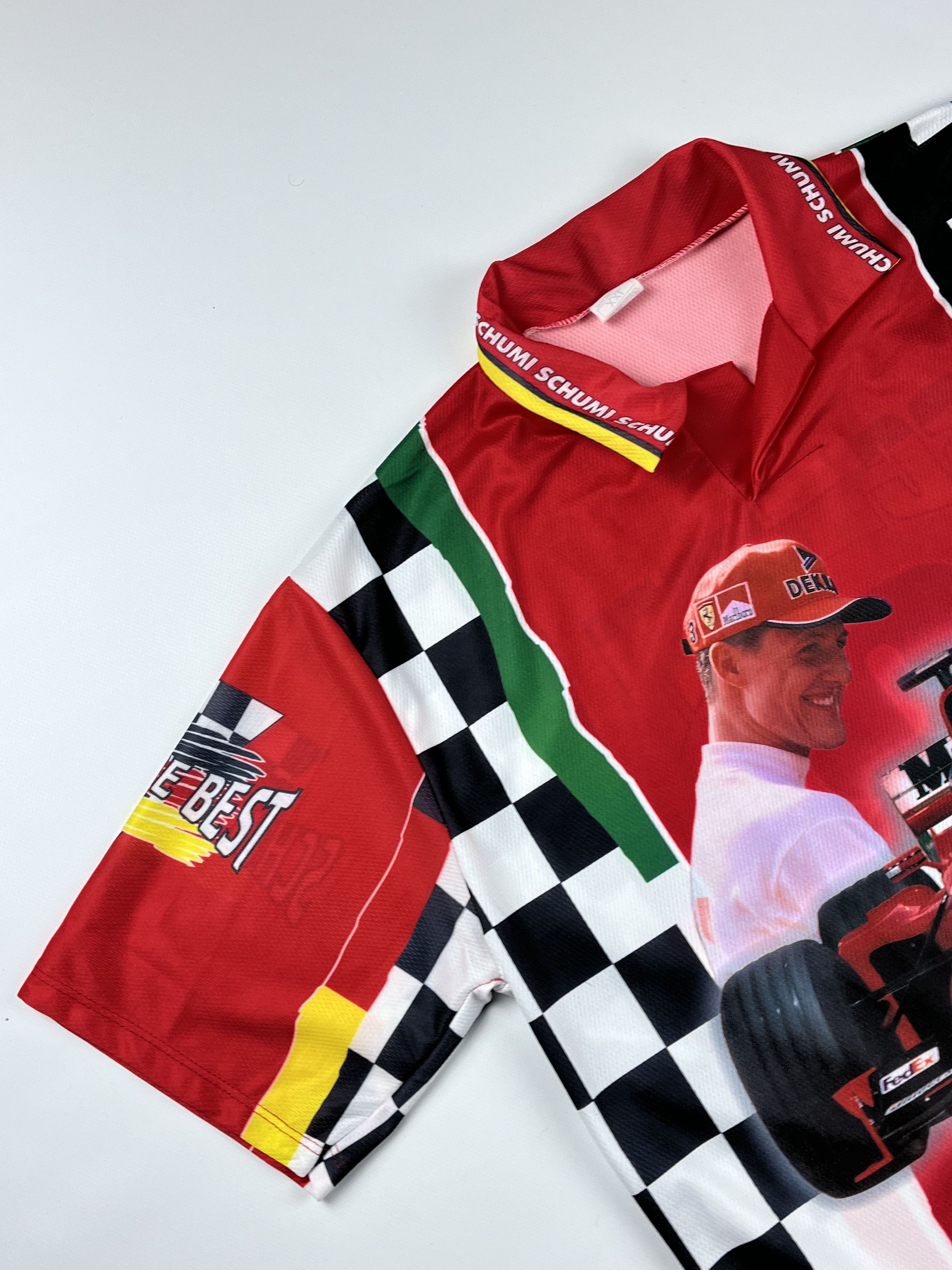 Marlboro RACING! 00s Michael Schumacher Ferrari F1 Jersey Size US M / EU 48-50 / 2 - 7 Thumbnail