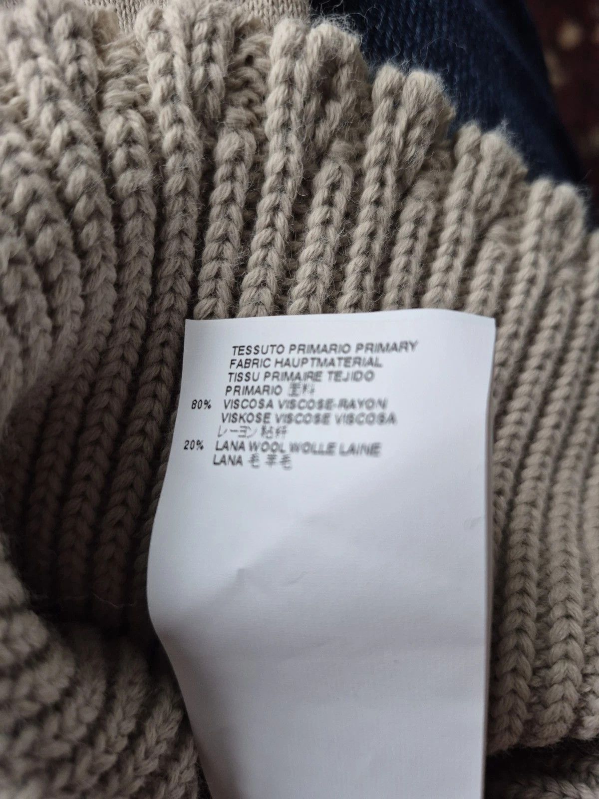 Maison Margiela Sweater Distressed Cut Out Long Sleeve Pullover Fall Winter Size M / US 6-8 / IT 42-44 - 8 Thumbnail