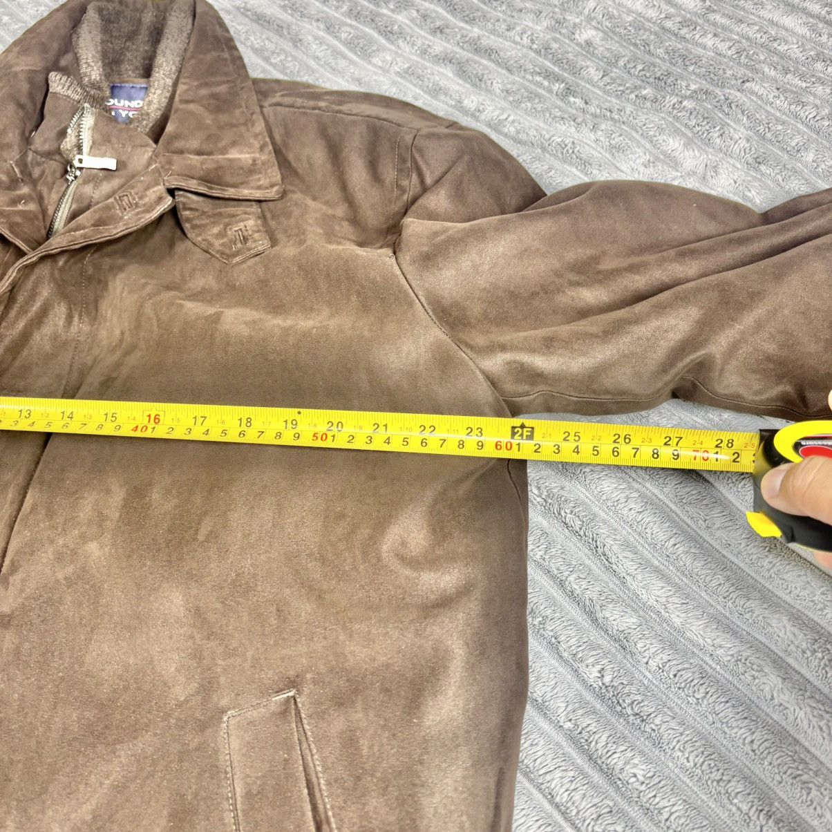 Roundtree & Yorke Roundtree Yorke Men's brown button/ zipper Jacket/Coat Men L Size US L / EU 52-54 / 3 - 8 Thumbnail