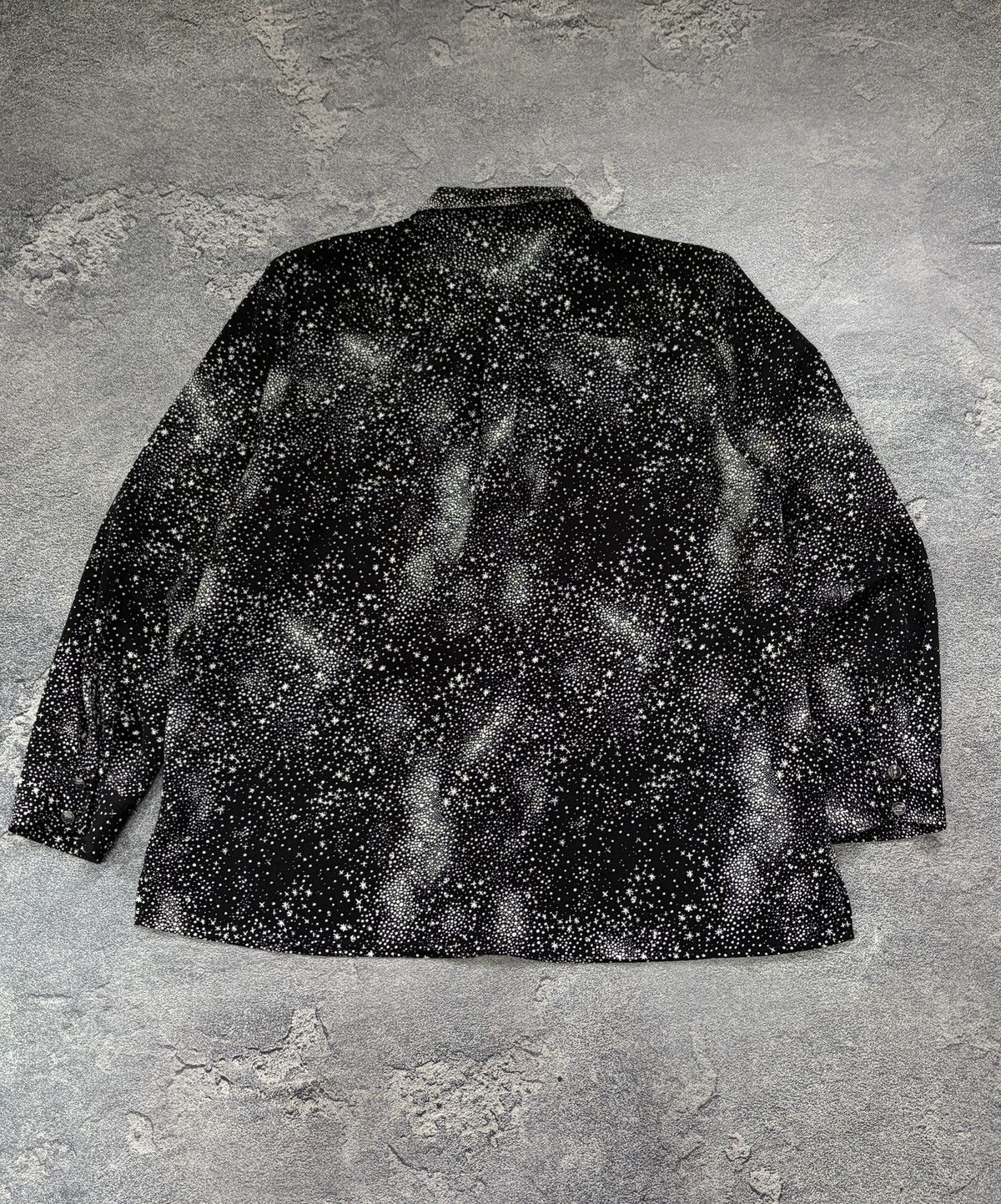 Karl Lagerfeld Karl Lagerfeld Paris Star Print Shirt Black White Blouse XL Size XL / US 12-14 / IT 48-50 - 4 Thumbnail