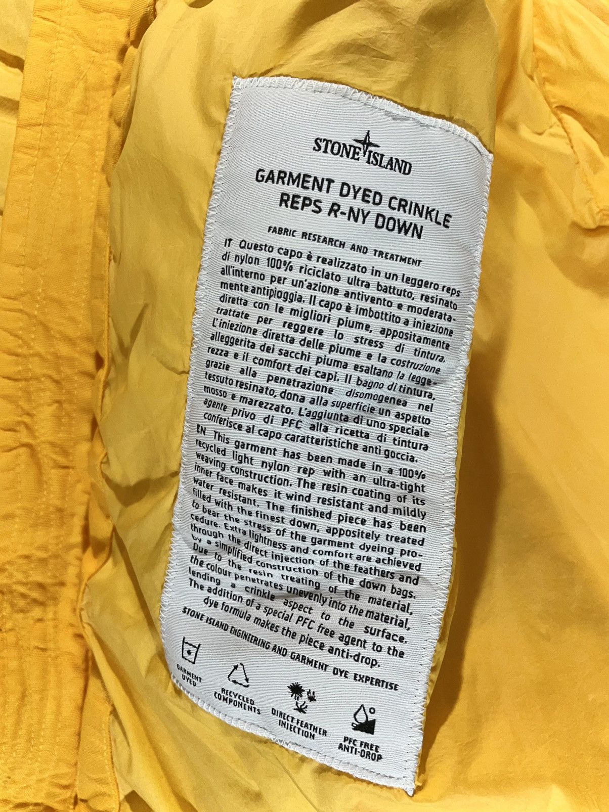 Stone Island Stone island crinkle reps ny Size US XL / EU 56 / 4 - 8 Thumbnail