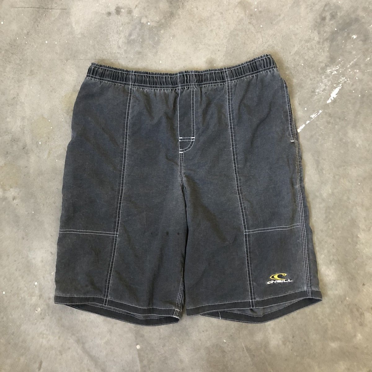 O'Neill × Vintage Crazy Vintage Y2K/2000s Earth Tone Oneil Surf Pants 🍒 Size US 35 - 1 Thumbnail