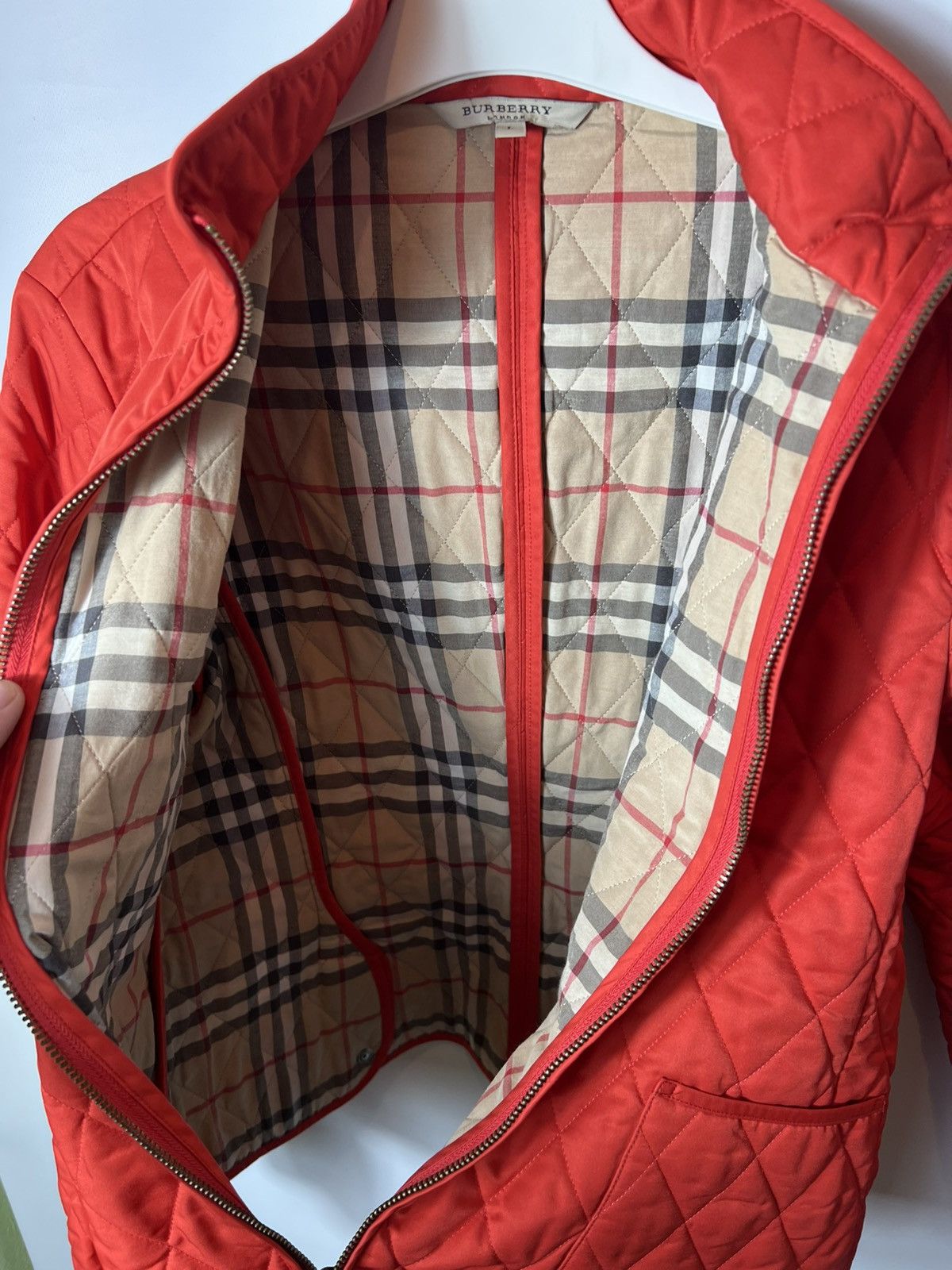 Burberry Vintage luxury Burberry Nova Check Quilted Jacket Size L Size L / US 10 / IT 46 - 6 Thumbnail