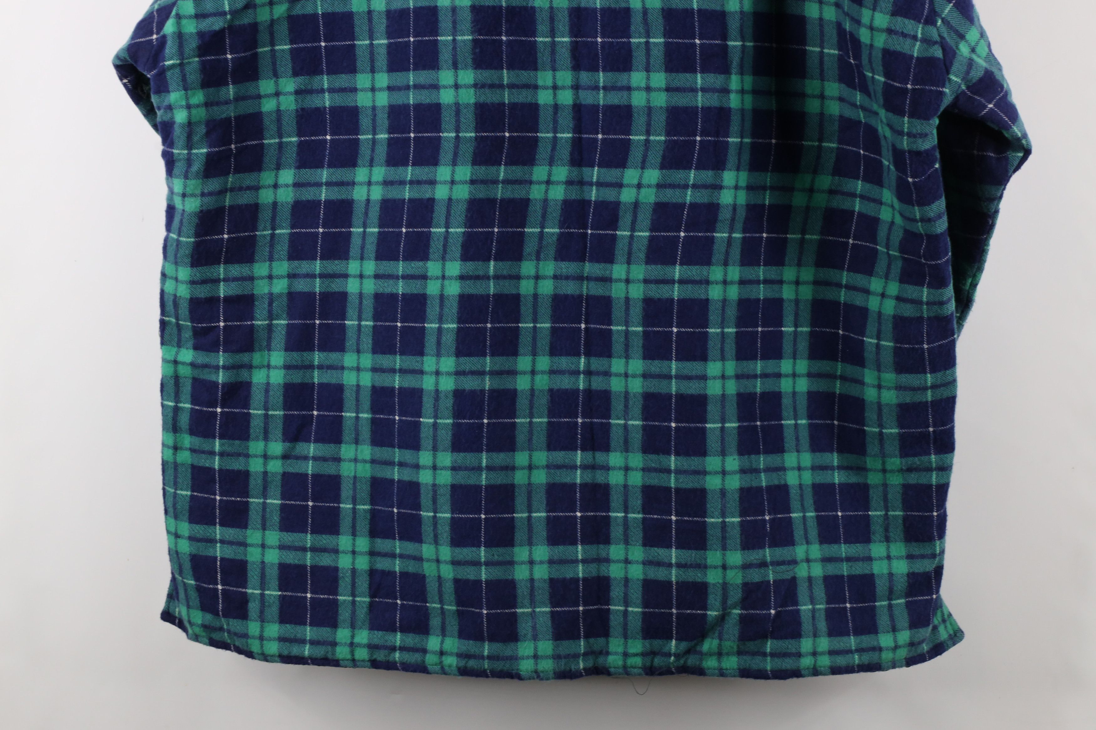 Vintage Vintage 90s Streetwear Flannel Button Shirt Jacket Jac Shirt Size US XXL / EU 58 / 5 - 14 Thumbnail