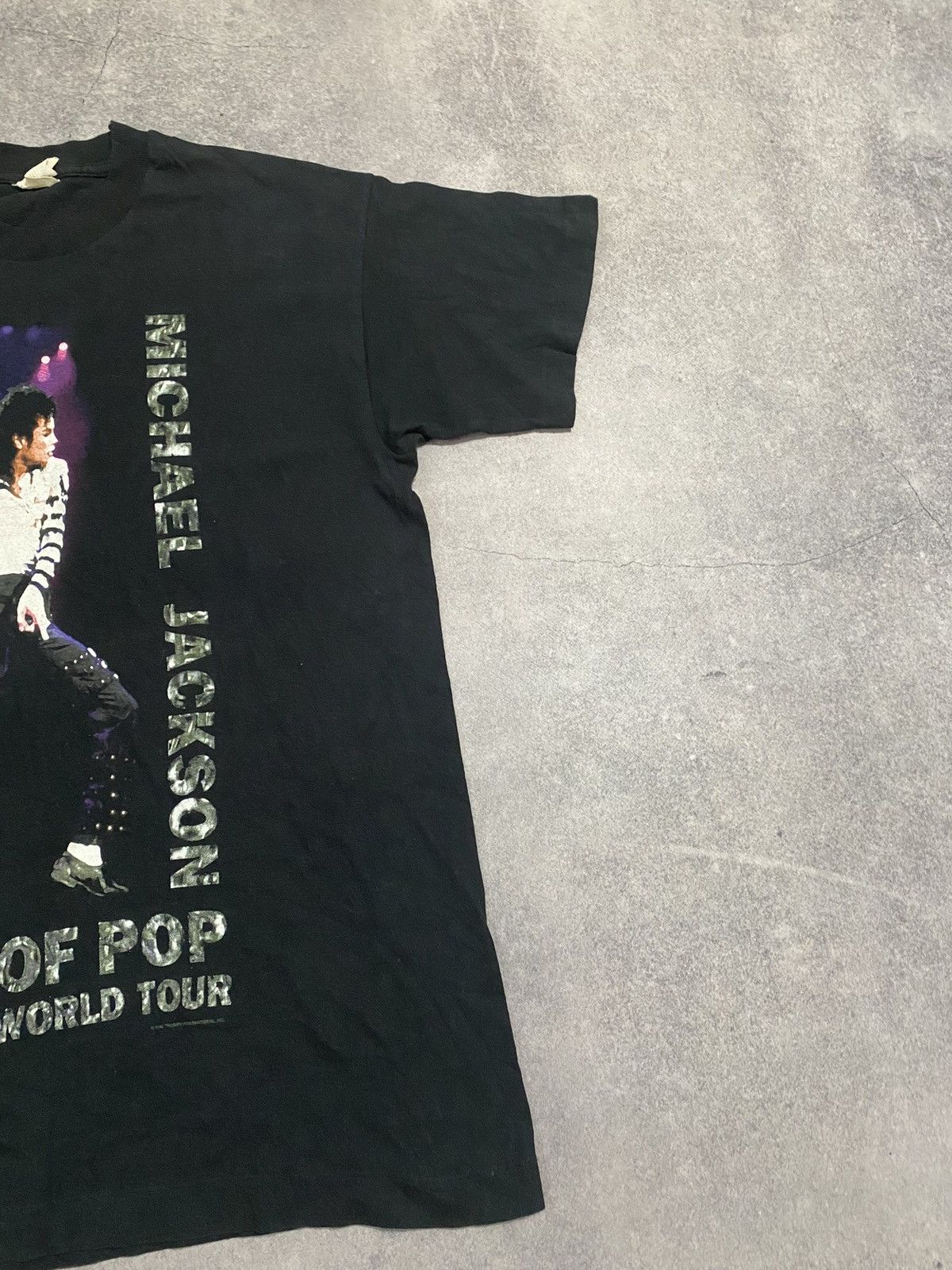 Michael Jackson 90s Michael Jackson King Of Pop History World Tour T Shirt Size US S / EU 44-46 / 1 - 3 Thumbnail