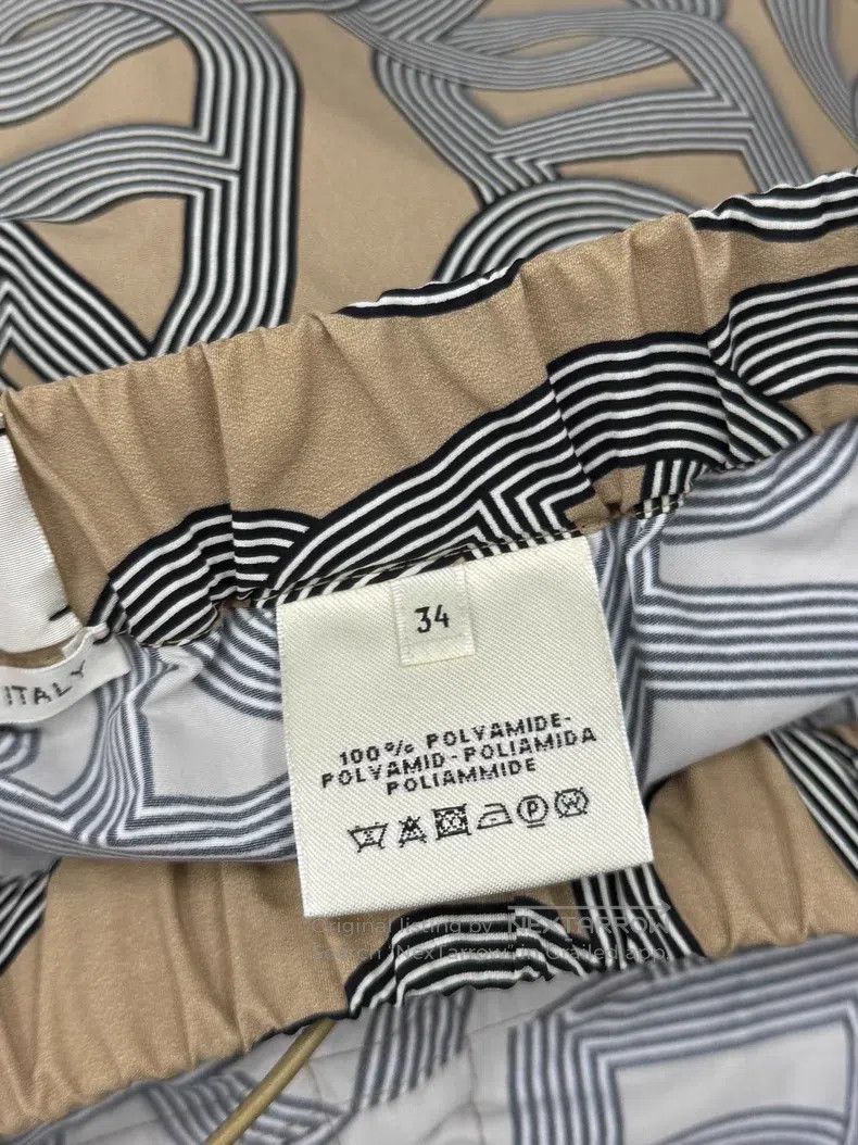 Hermes Hermes Khaki Pig Nose Printed Windbreaker Jacket and Short Size XS / US 0-2 / IT 36-38 - 9 Thumbnail