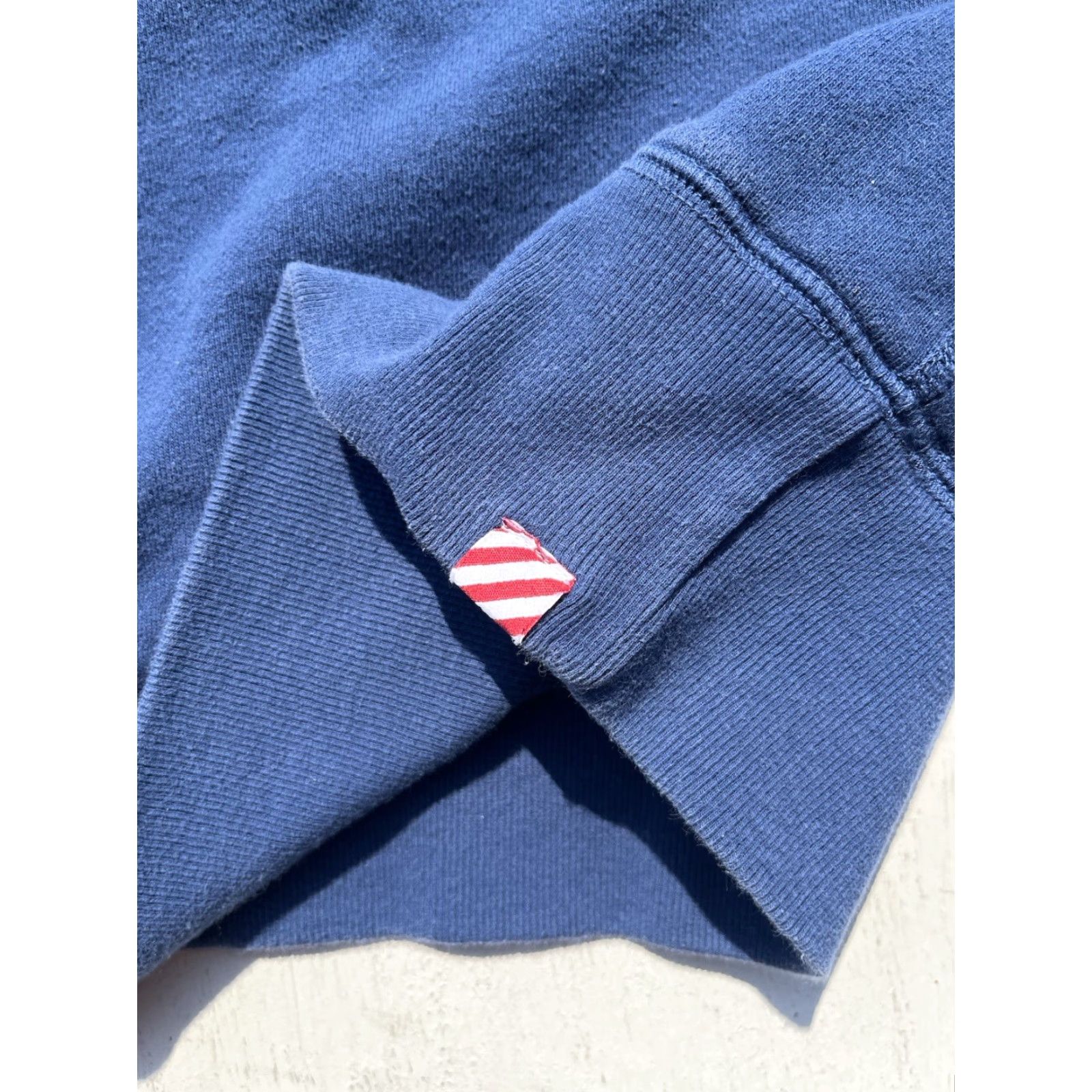 Vintage Freemans Sporting Club Sweatshirt Blue Solid XL Mens Crew Neck Pullover Heavyweight Casual Modern City Outdoor Logo - Size US XL / EU 56 / 4 - 7 Thumbnail