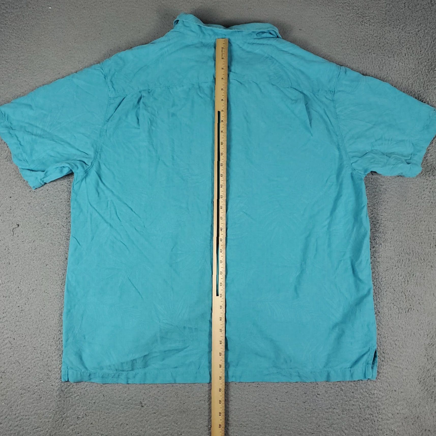 Tommy Bahama Tommy Bahama Shirt Mens 2XL Blue Hawaiian Button-Up Short Sleeve Silk, Casual, Silk, 2XL, Blue, Hawaiian, Tommy Bahama Mens Shirt Size US XXL / EU 58 / 5 - 5 Thumbnail