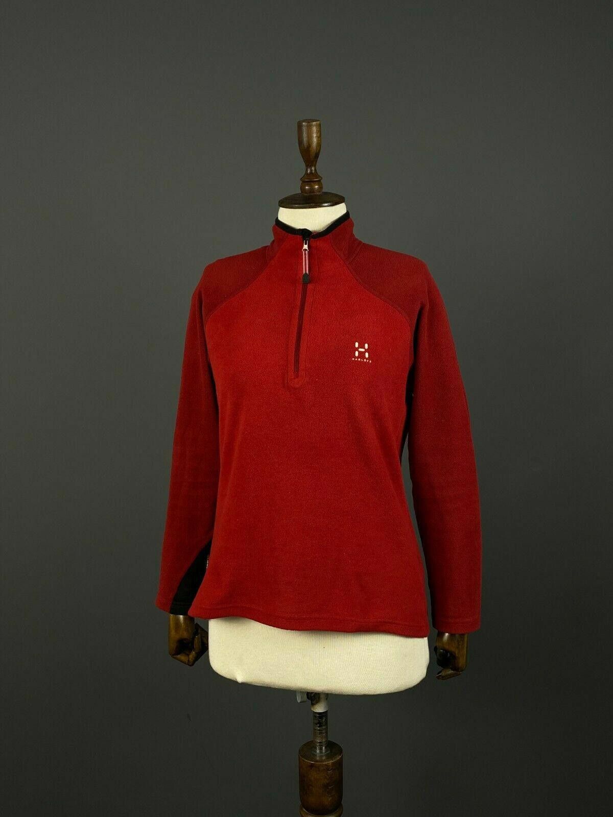 Haglofs Haglofs Red Fleece Outdoor Sweater Size M US 8-10 UK 12-14 Size M / US 6-8 / IT 42-44 - 1 Thumbnail
