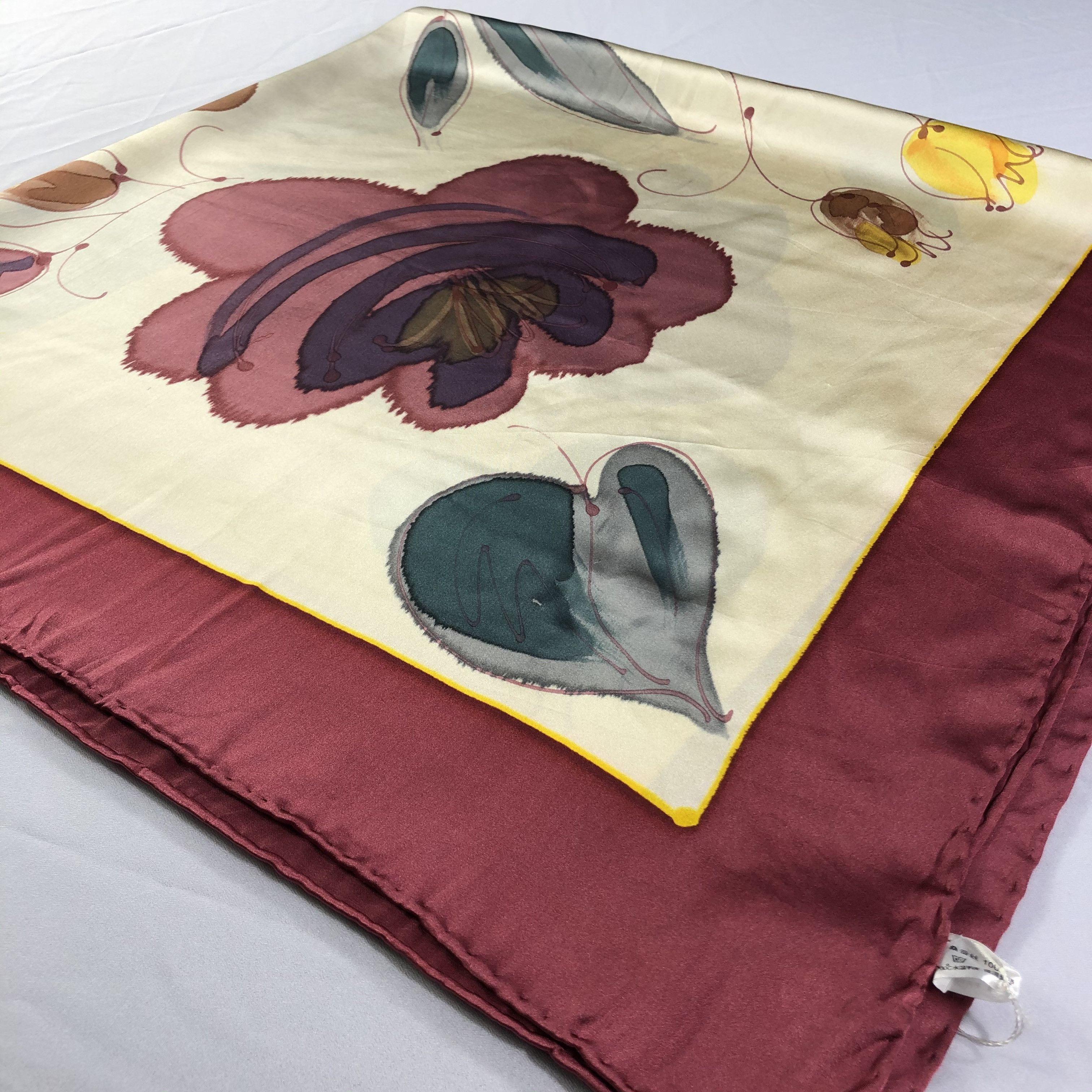 Vintage Vintage Silk Scarf Size ONE SIZE - 3 Thumbnail