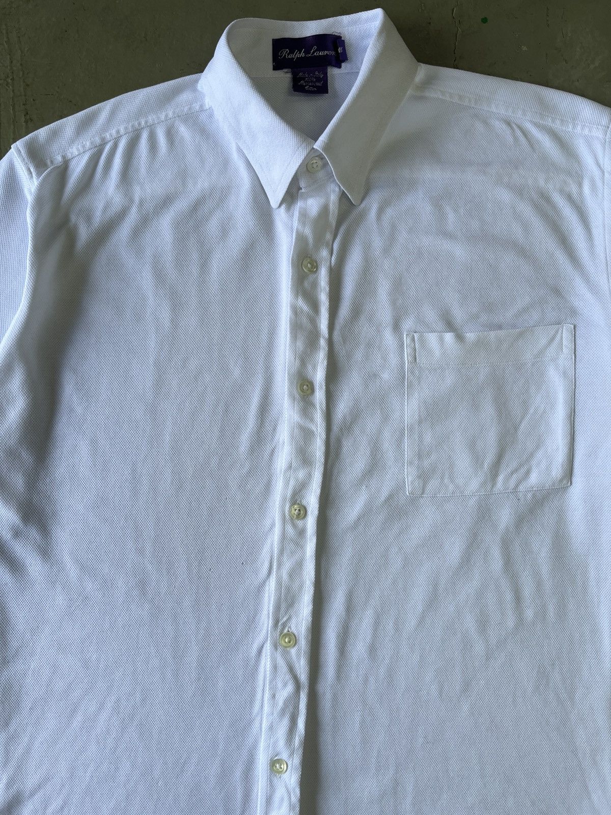 Ralph Lauren Purple Label Ralph Lauren Purple Label Oxford Shirt Size US L / EU 52-54 / 3 - 5 Thumbnail