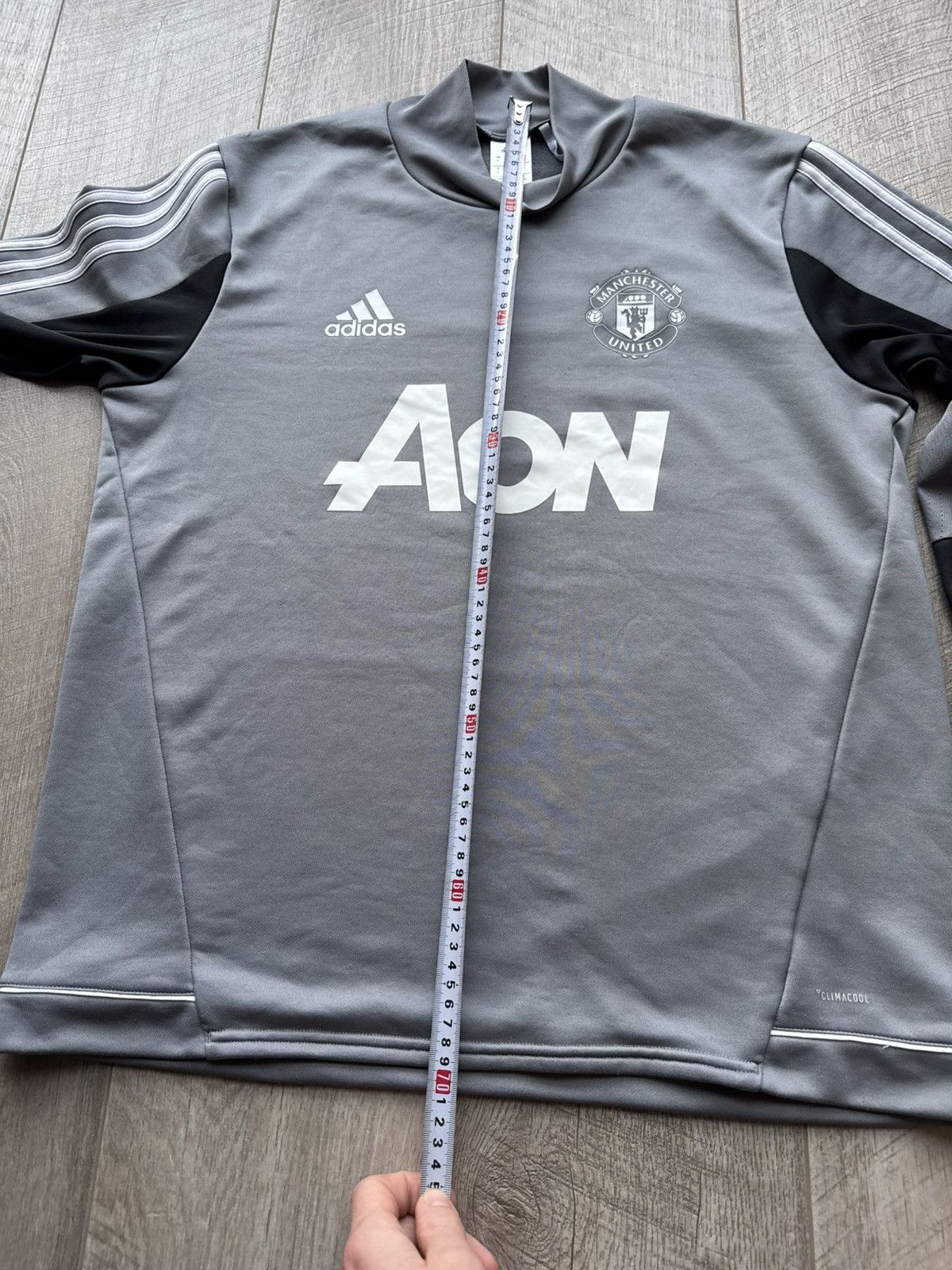 Adidas Adidas Manchester United Long Sleeve Soccer Jersey T-Shirt Size US L / EU 52-54 / 3 - 6 Thumbnail