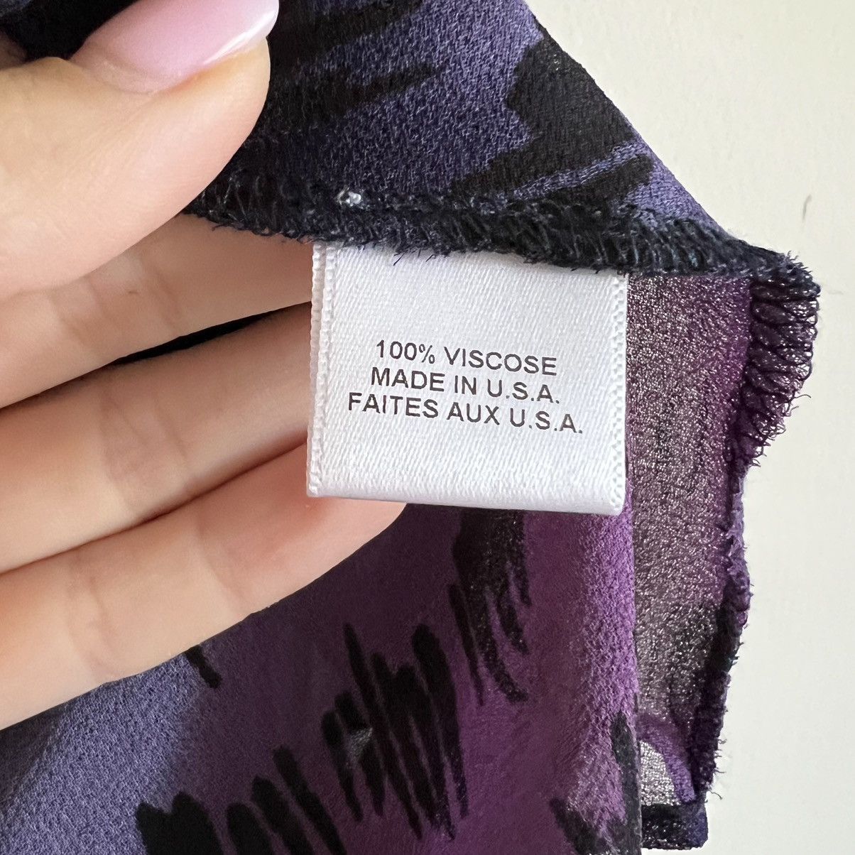 MISA Los Angeles Misa Los Angeles Becca Dress in Purple Tie Dye size M CL Size M / US 6-8 / IT 42-44 - 4 Thumbnail
