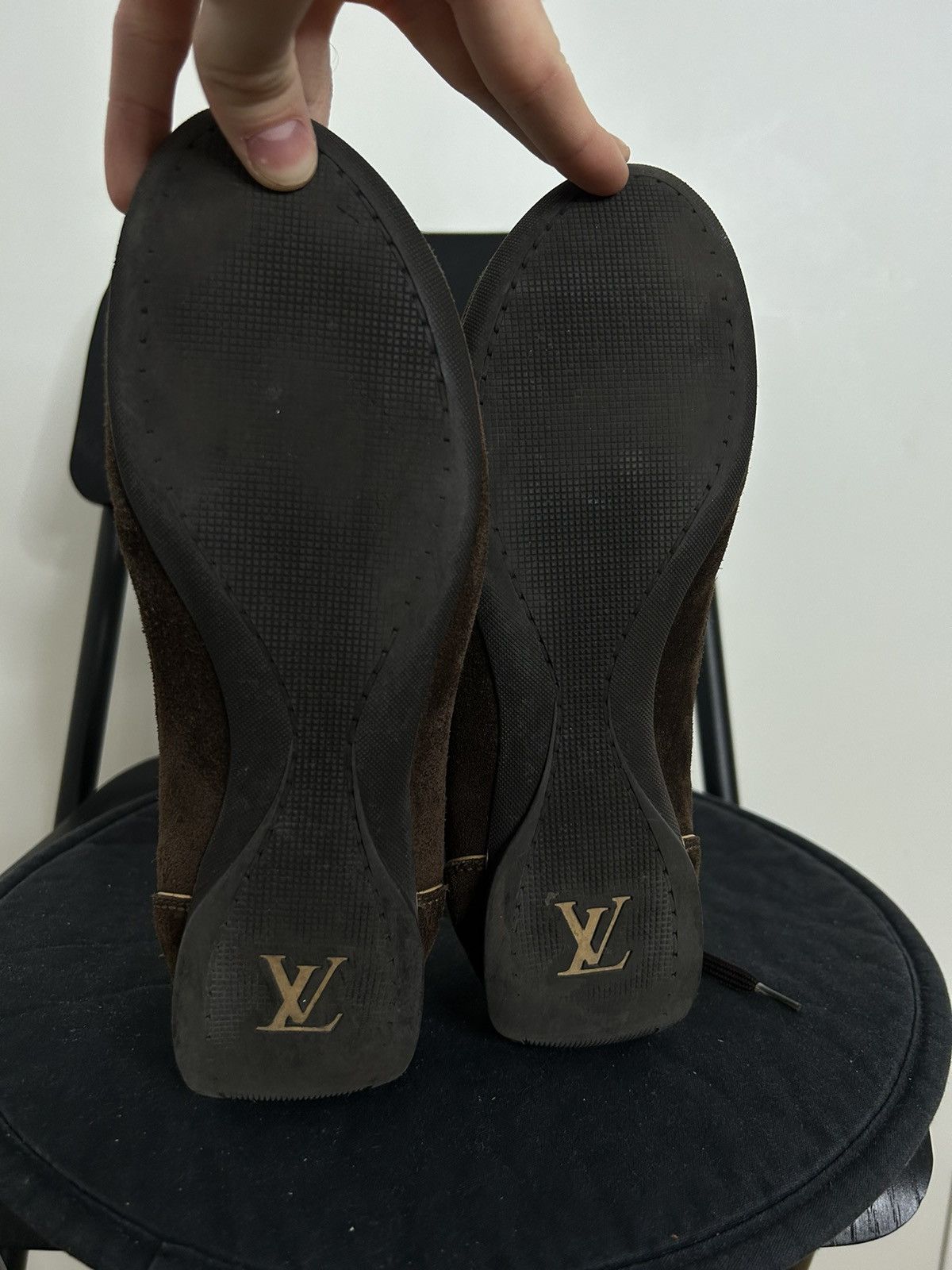 Louis Vuitton Louis Vuitton Sneakers Brown Size US 7.5 / IT 37.5 - 12 Thumbnail