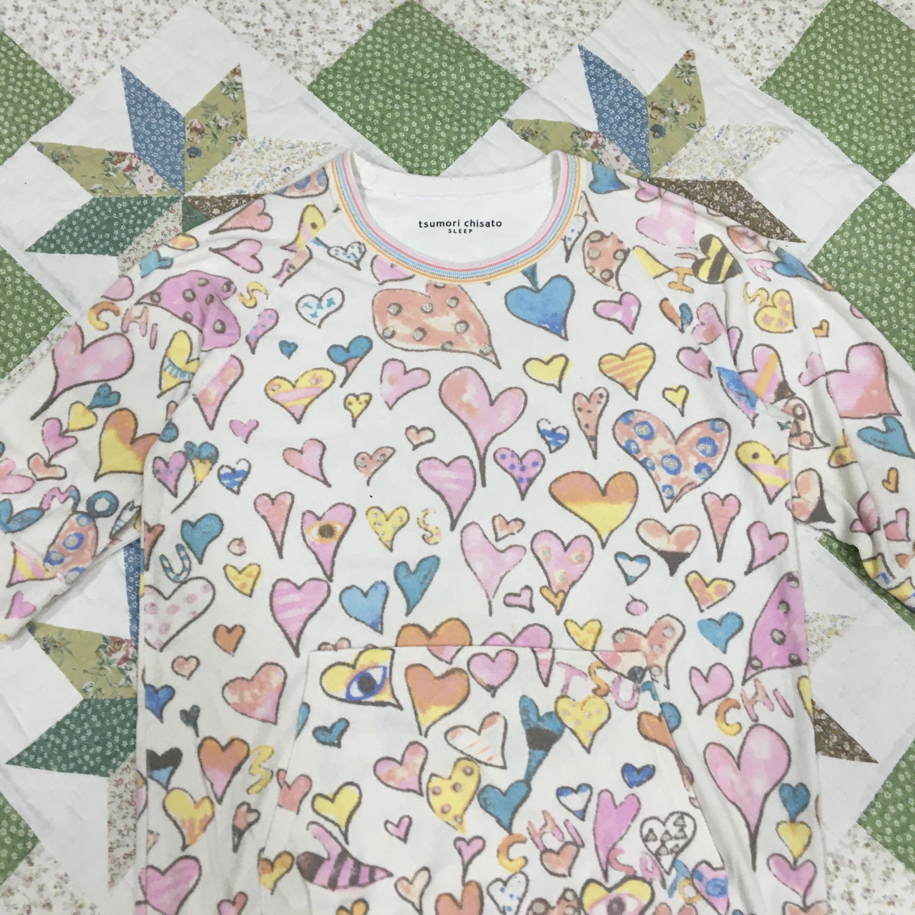 Designer × Japanese Brand × Tsumori Chisato Tsumori Chisato Crewneck Half Sleeve Pyjamas Size XS / US 0-2 / IT 36-38 - 3 Thumbnail