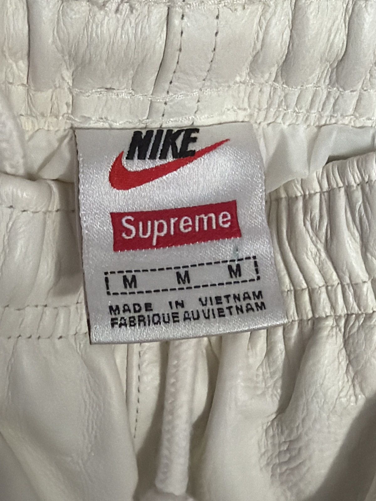 Nike × Supreme SUPREME X NIKE LEATHER PANT Size US 34 / EU 50 - 4 Thumbnail