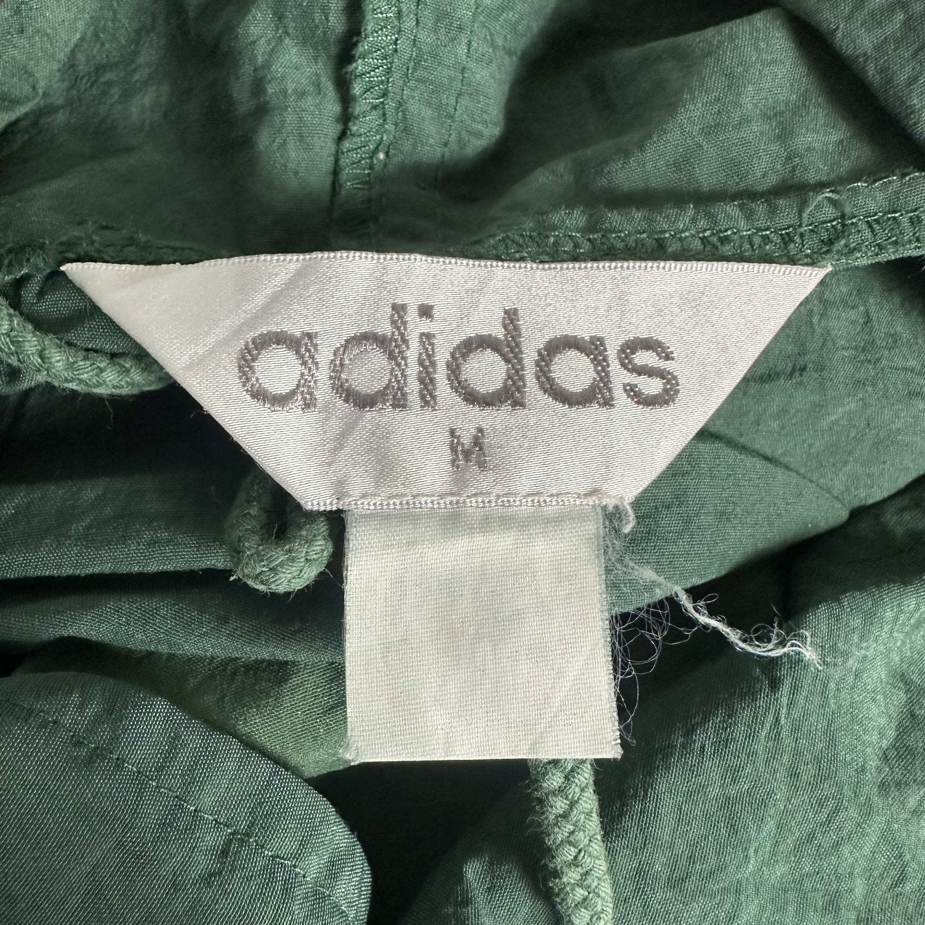 Adidas 🔥RARE🔥Vtg Adidas Big Logo Full Button Hoodie Windbreaker Size US M / EU 48-50 / 2 - 6 Thumbnail